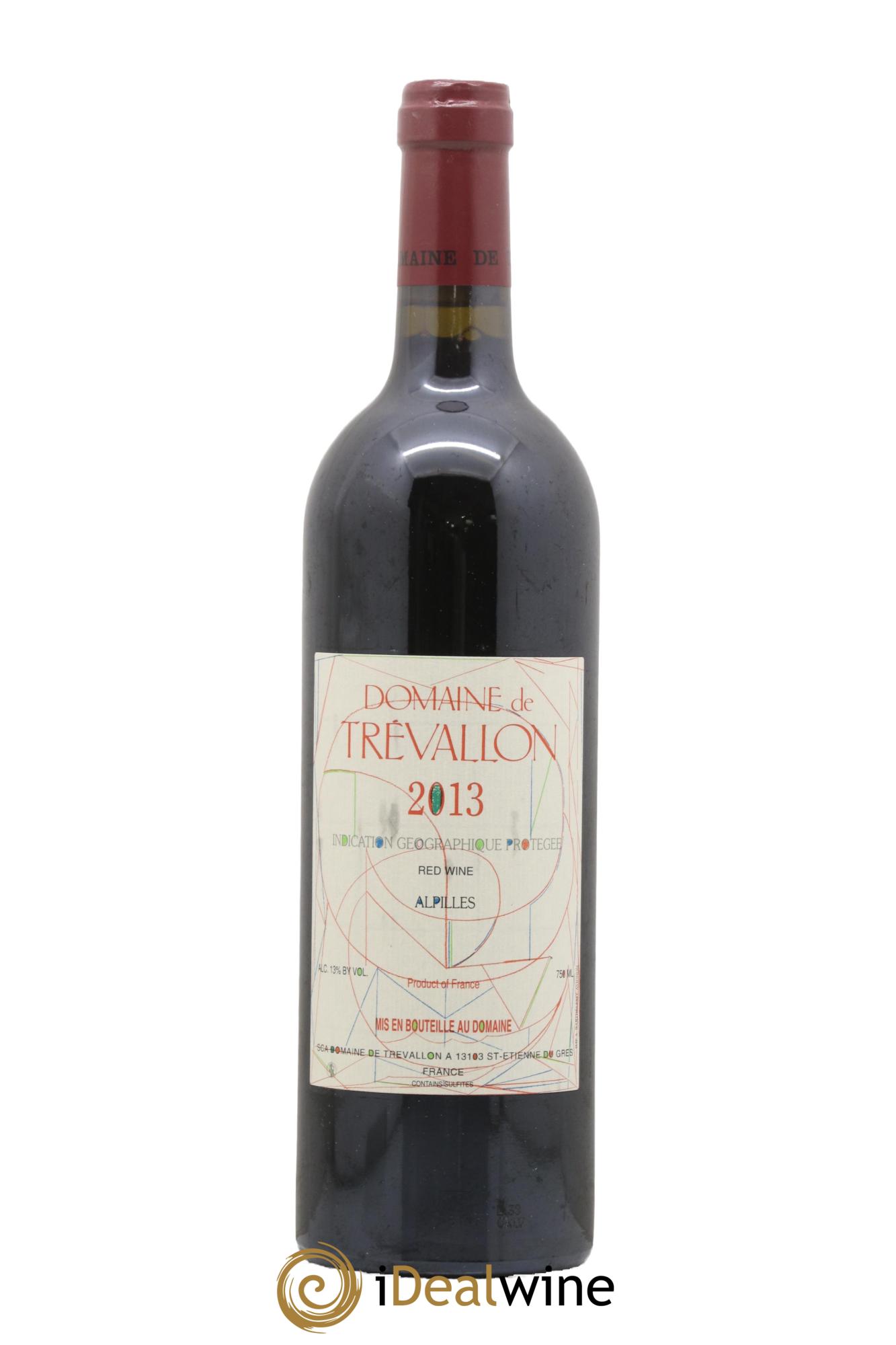 Alpilles Trévallon (Domaine de) Eloi Dürrbach 2013 - Lot de 1 bouteille - 0