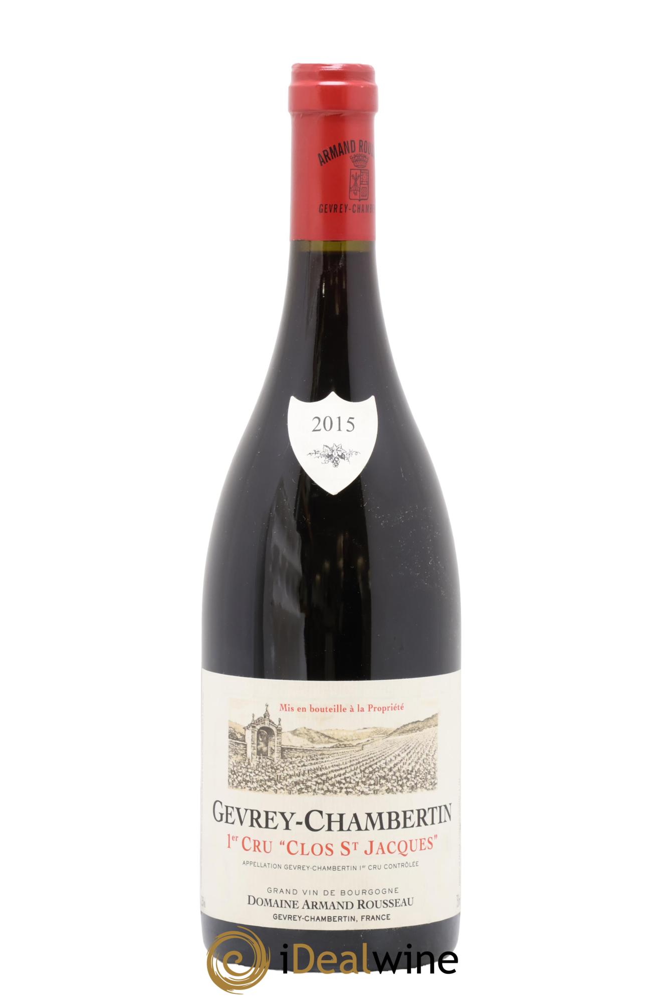Gevrey-Chambertin 1er Cru Clos Saint-Jacques Armand Rousseau (Domaine) 2015 - Posten von 1 Flasche - 0