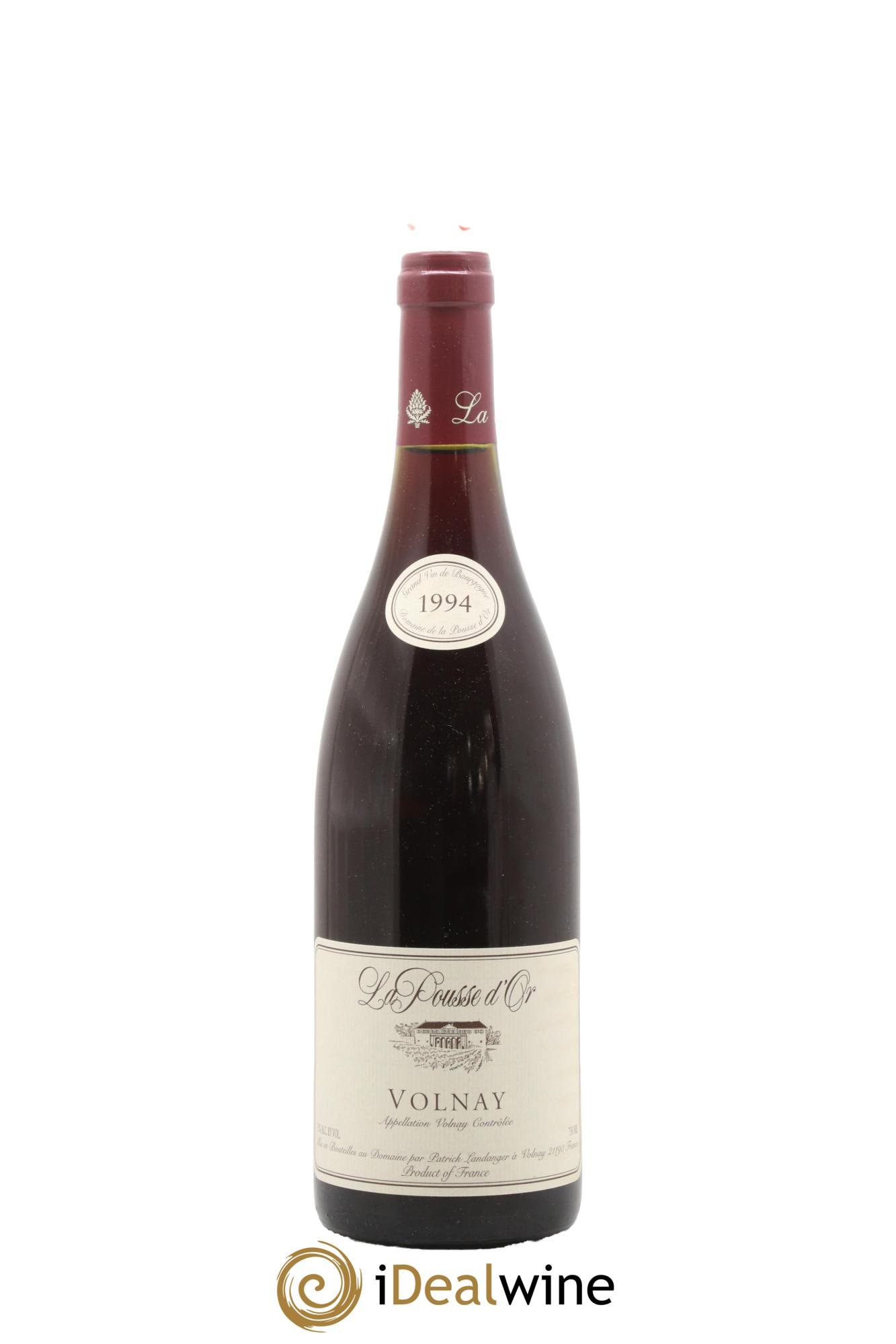 Volnay Domaine de la Pousse d'Or 1994 - Lot de 1 bouteille - 0