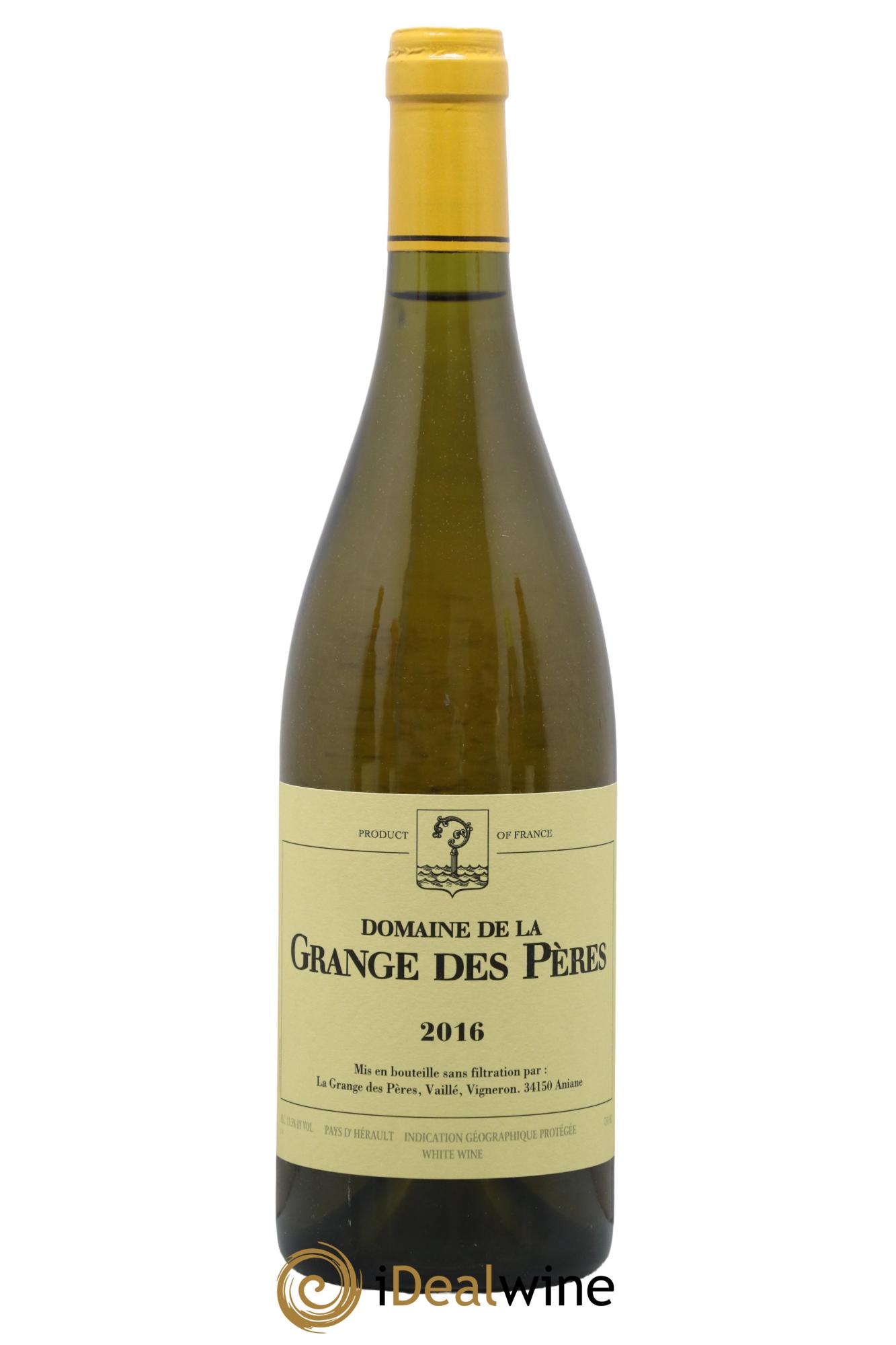 Pays d'Hérault Grange des Pères Laurent Vaillé 2016 - Lot de 1 bouteille - 0