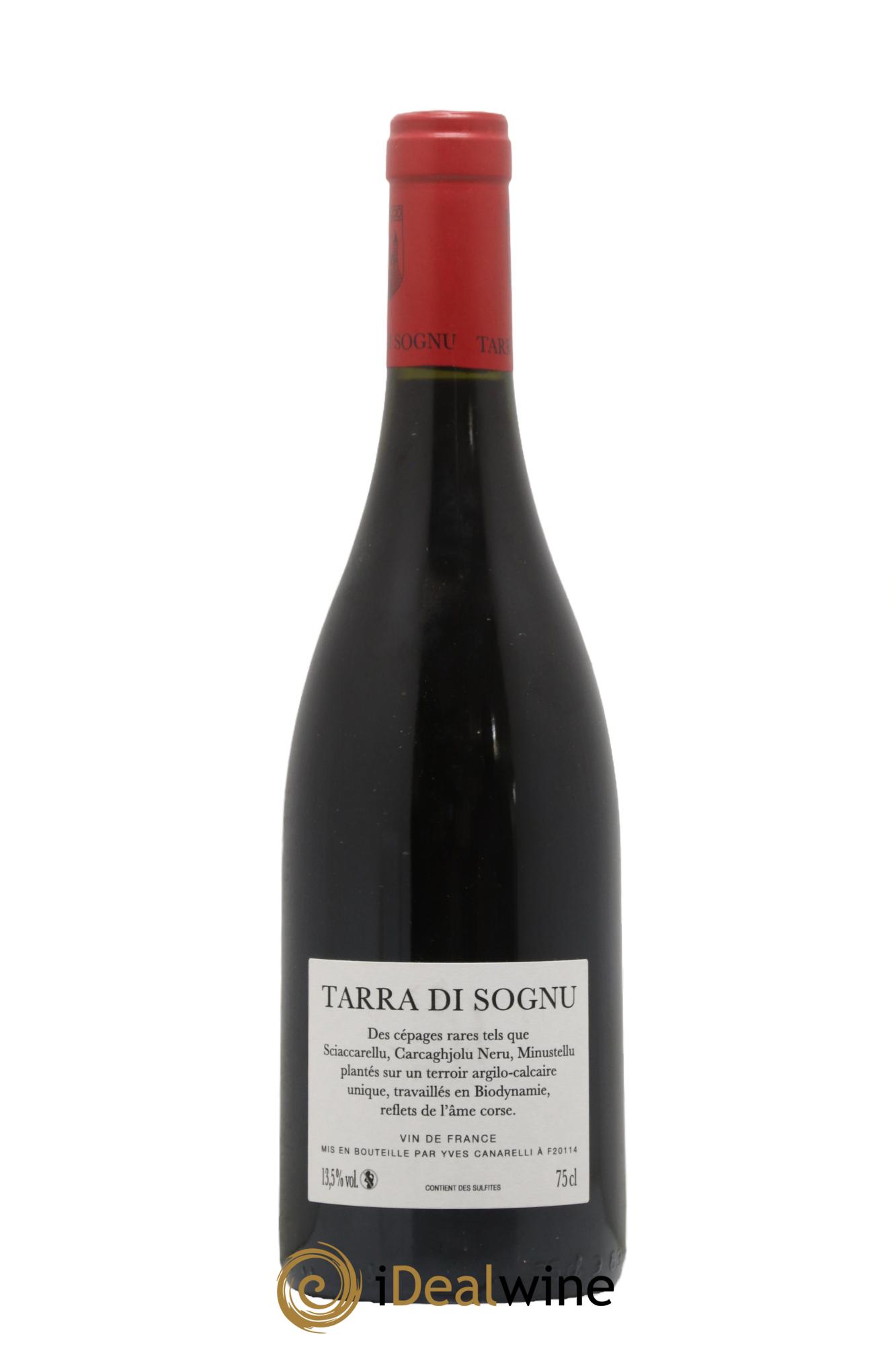 Vin de France Tarra di Sognu Clos Canarelli 2017 - Lot de 1 bouteille - 1
