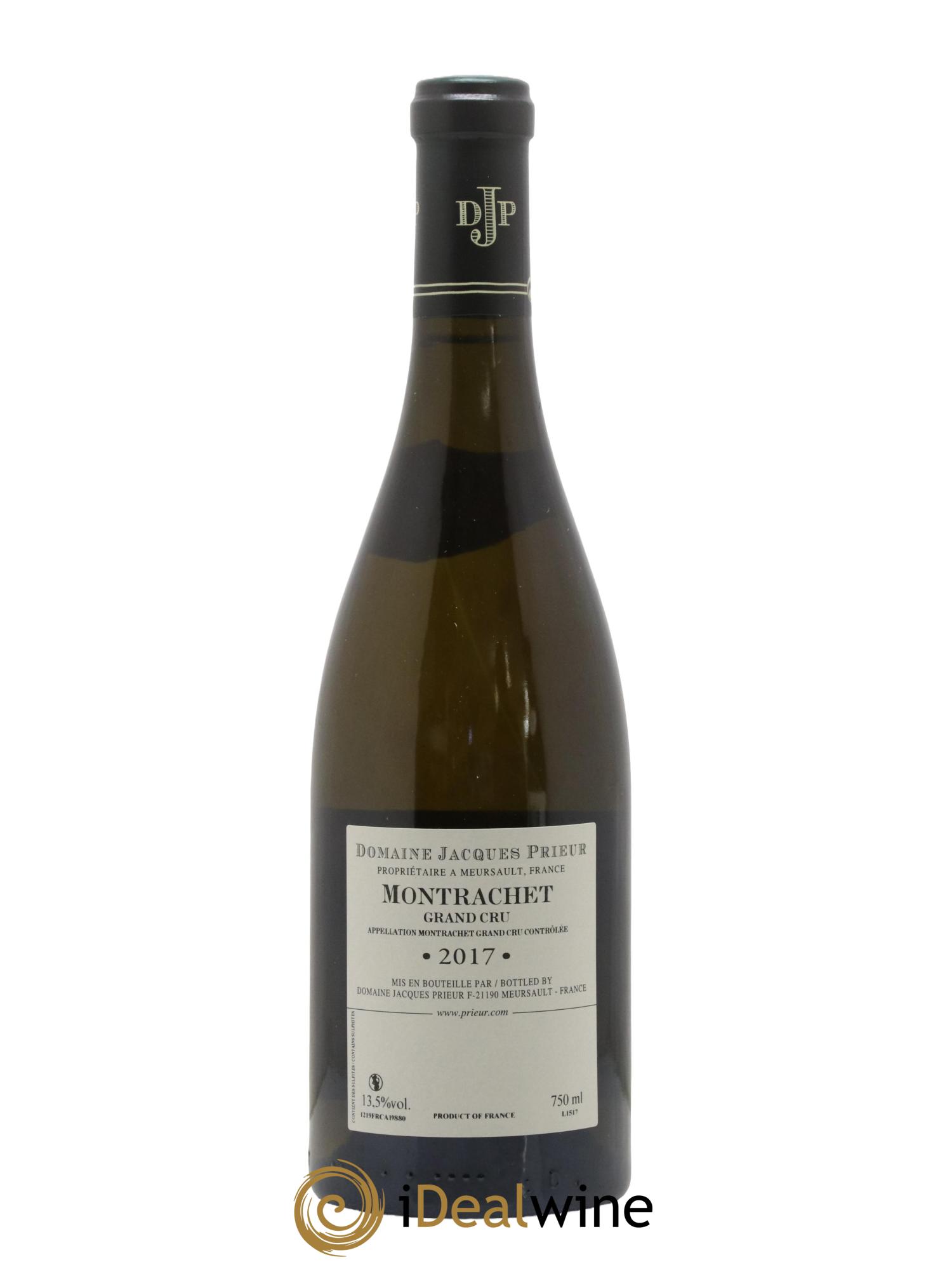 Montrachet Grand Cru Jacques Prieur (Domaine) 2017 - Lot de 1 bouteille - 1