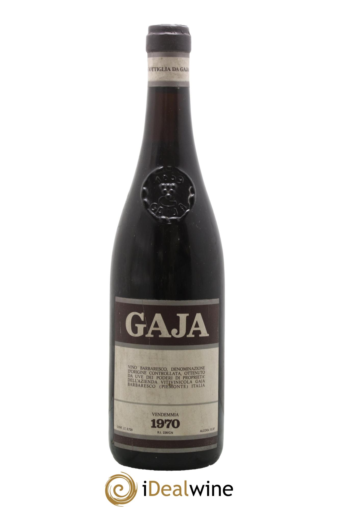 Barbaresco DOCG Angelo Gaja 1970 - Lot of 1 bottle - 0