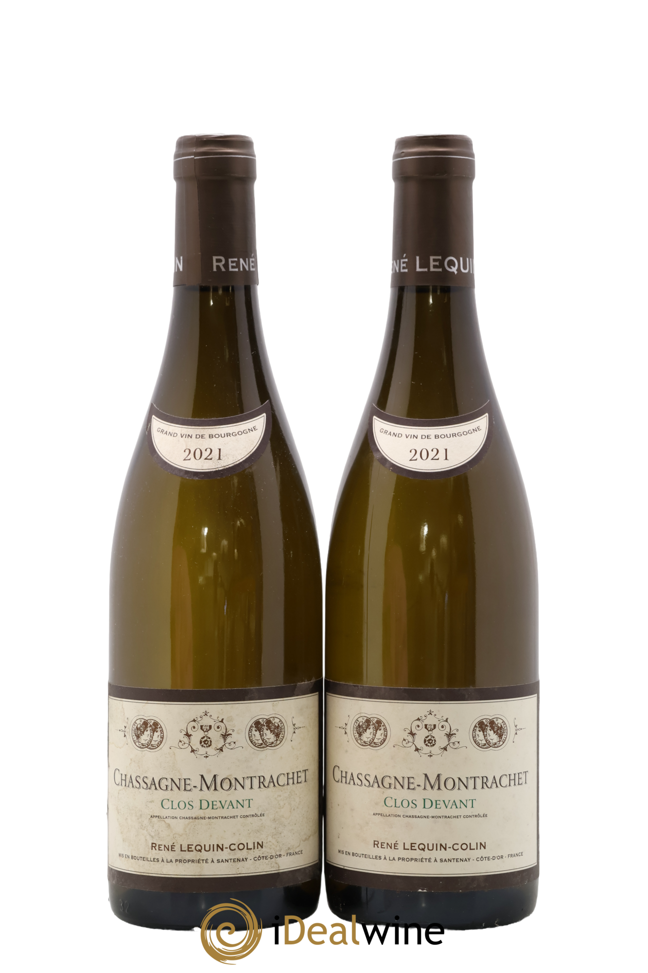 Chassagne-Montrachet Clos Devant René Lequin-Colin 2021 - Lot of 2 bottles - 0