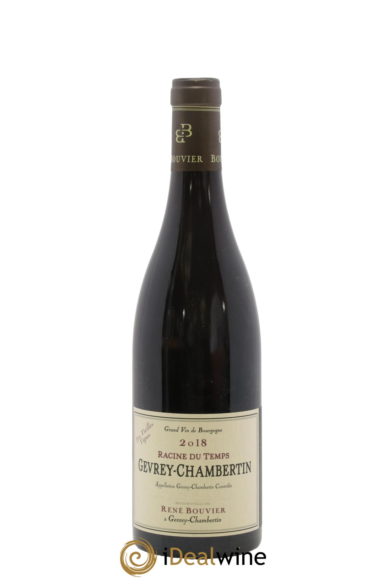 Gevrey-Chambertin Racine du Temps René Bouvier (Domaine) 2018 - Lot de 1 bouteille - 0