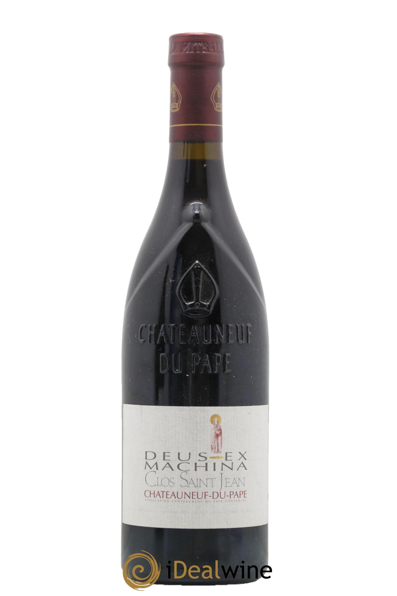 Châteauneuf-du-Pape Clos Saint-Jean Deus Ex Machina Pascal et Vincent Maurel 2007 - Lot de 1 bouteille - 0
