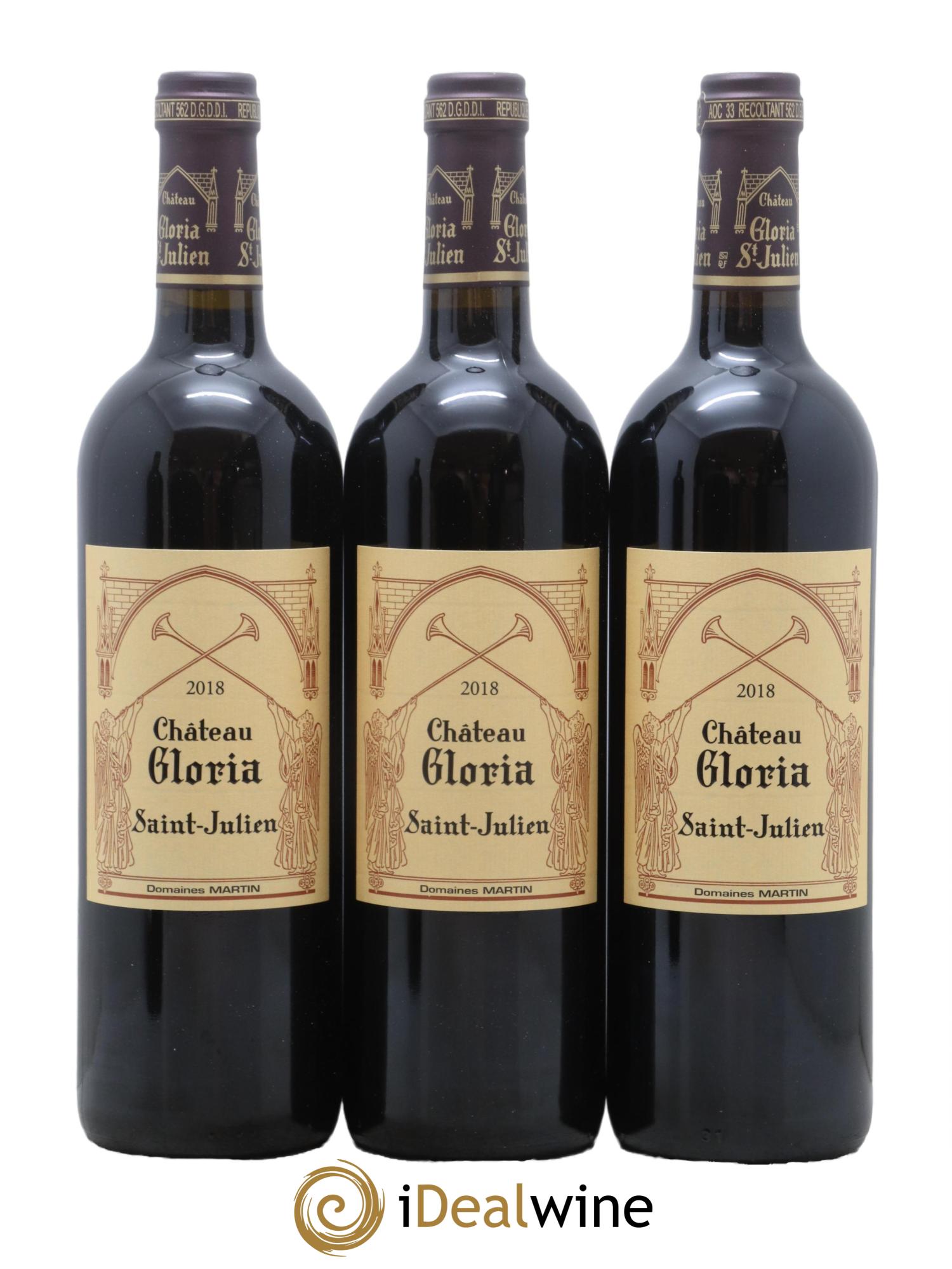 Château Gloria 2018 - Lot de 6 bouteilles - 1