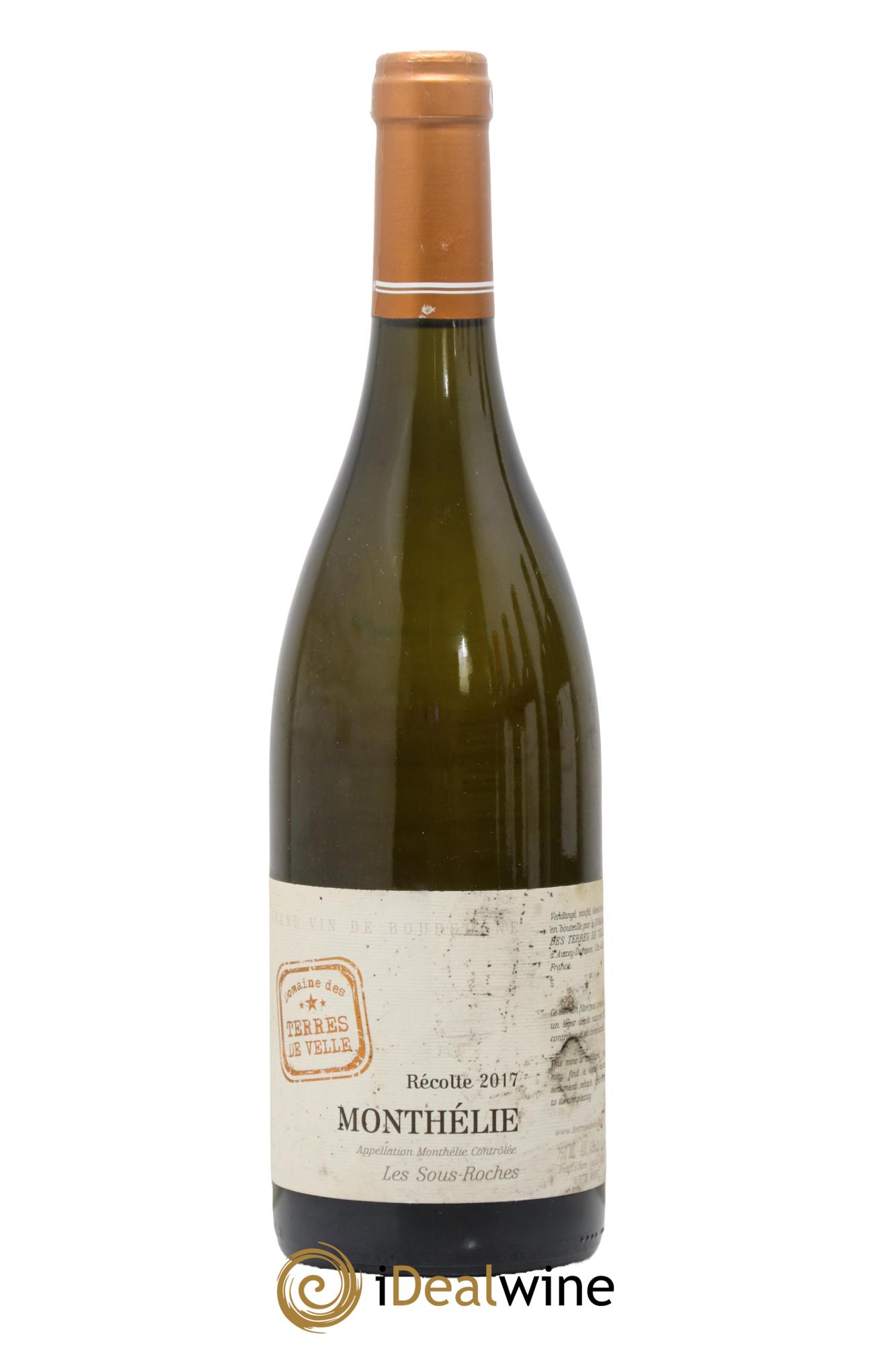 Monthélie Les Sous Roches Domaine des Terres de Velle 2017 - Lot de 1 bouteille - 0