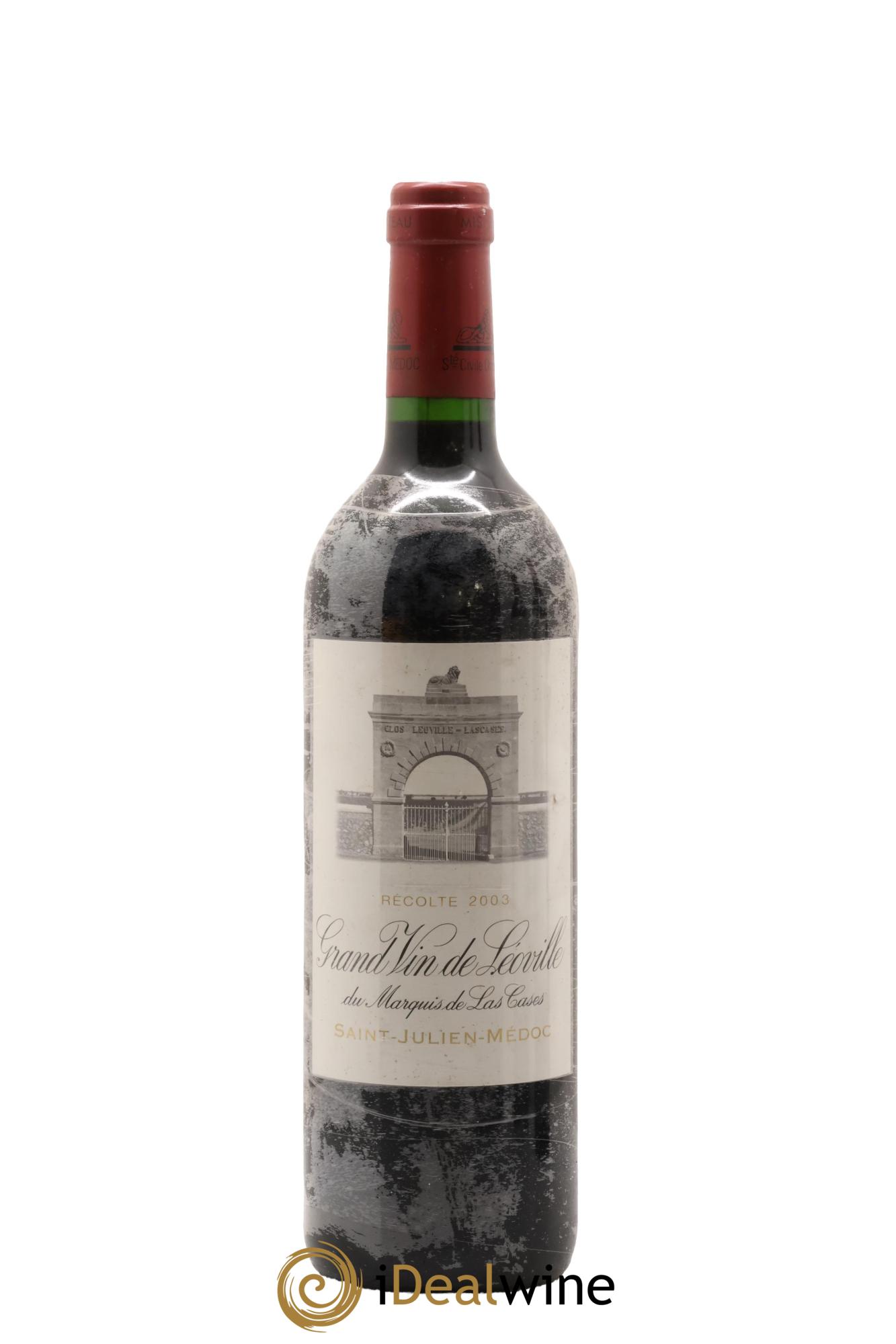 Château Léoville Las Cases 2ème Grand Cru Classé 2003 - Lot de 1 bouteille - 0