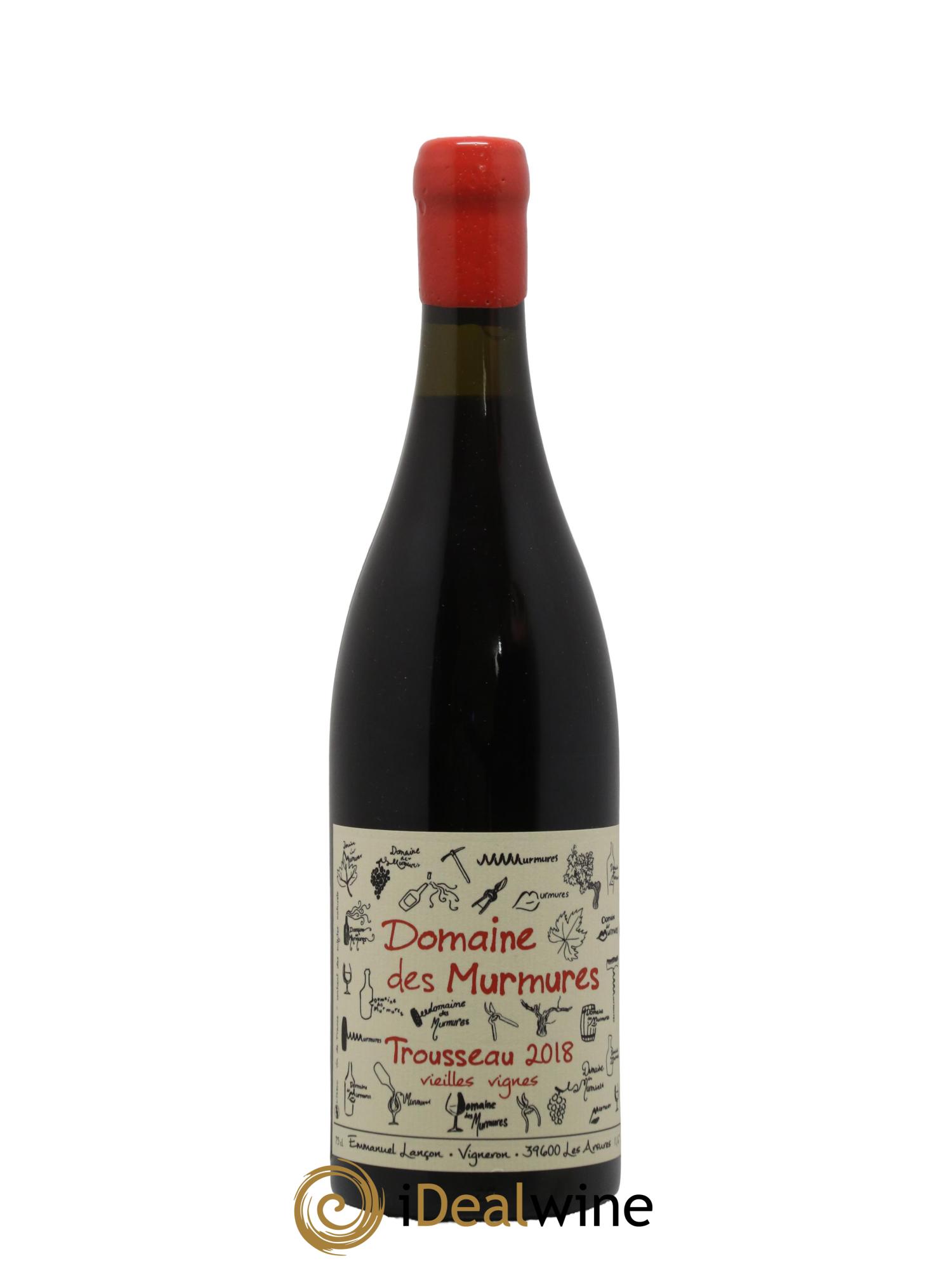 Vin de France Trousseau Vieilles Vignes Murmures 2018 - Lot de 1 bouteille - 0