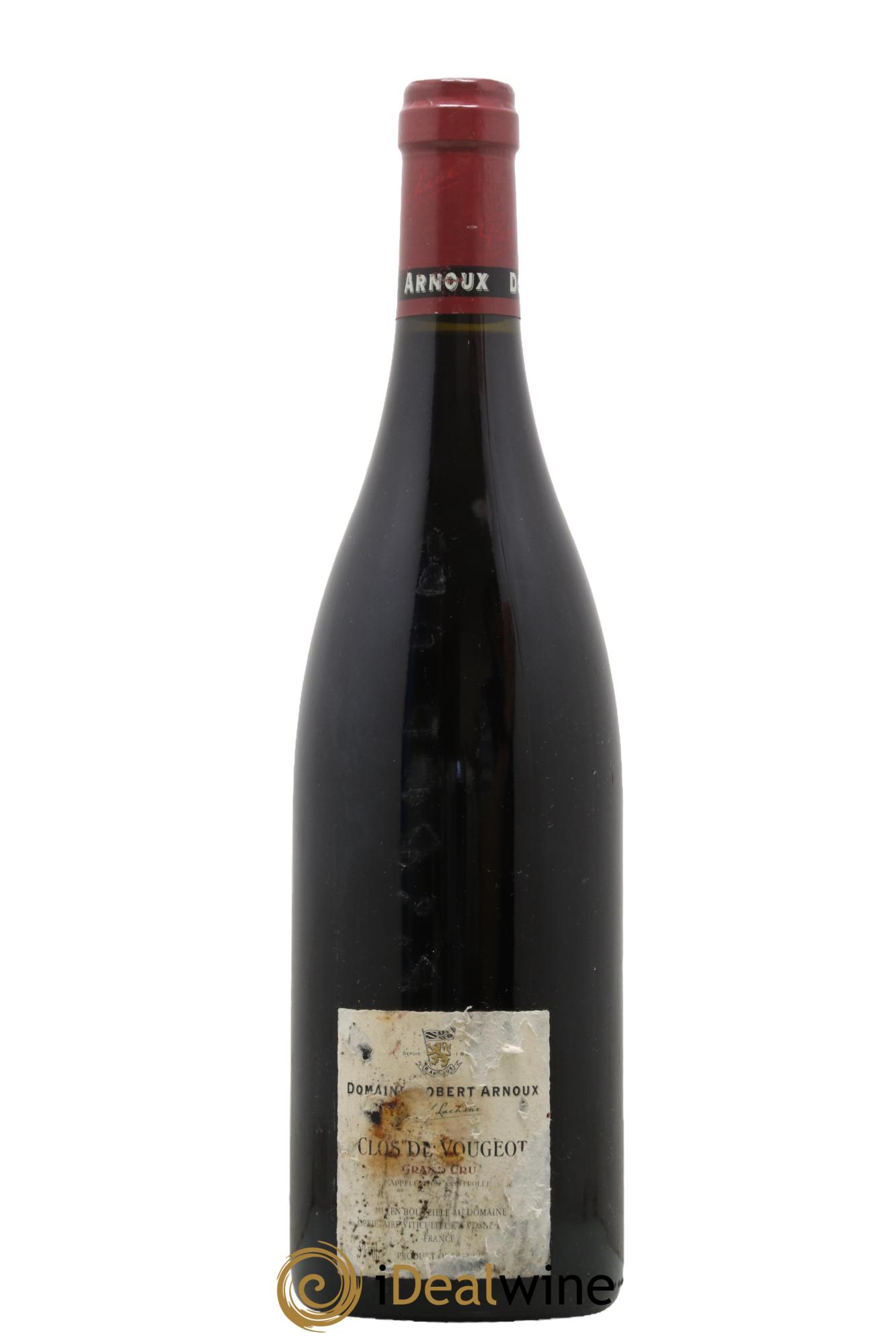 Clos de Vougeot Grand Cru Arnoux-Lachaux (Domaine) 1999 - Lot de 1 bouteille - 1