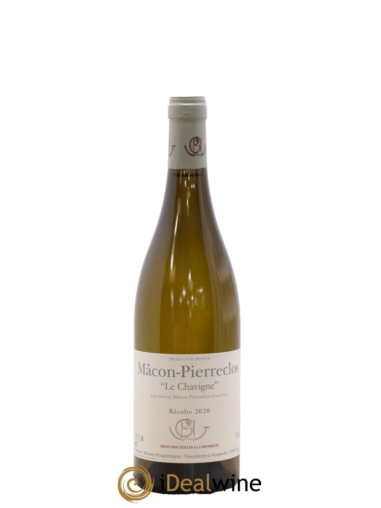 Mâcon-Pierreclos Le Chavigne Guffens-Heynen 2020 - Lot de 1 bouteille - 0
