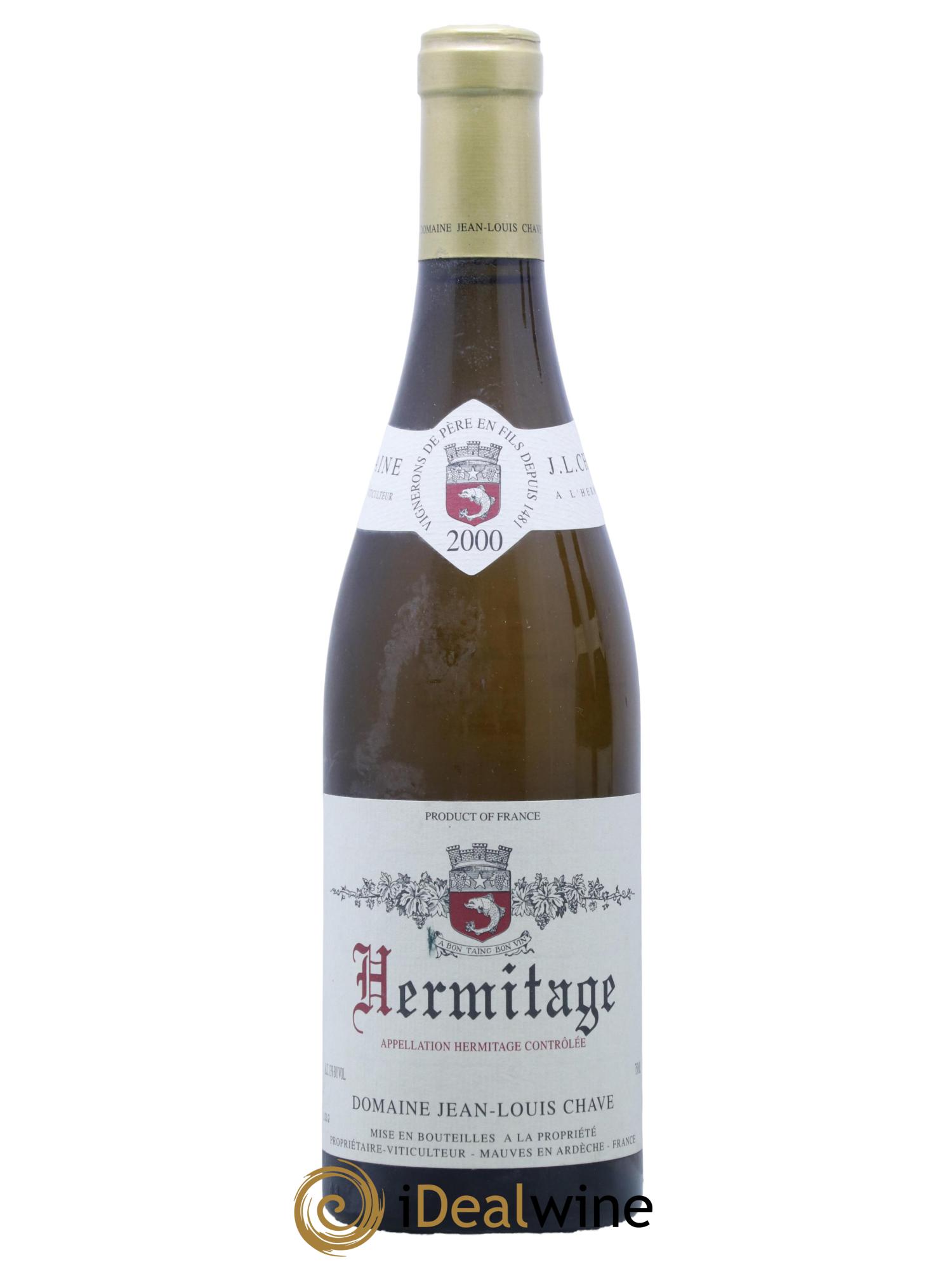 Hermitage Jean-Louis Chave 2000 - Posten von 1 Flasche - 0