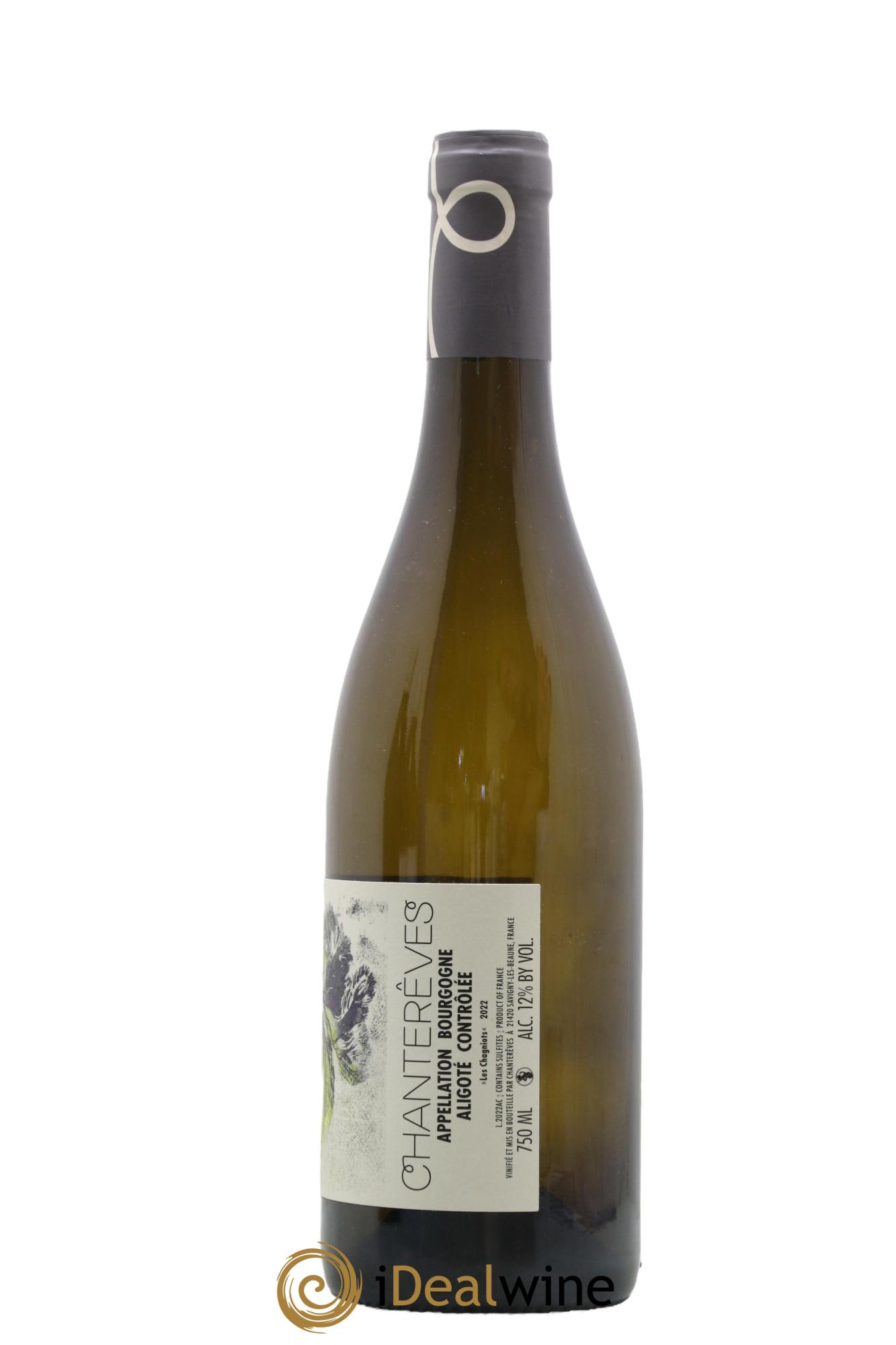 Bourgogne Aligoté Les Chagniots Chanterêves 2022 - Lot de 1 bouteille - 0