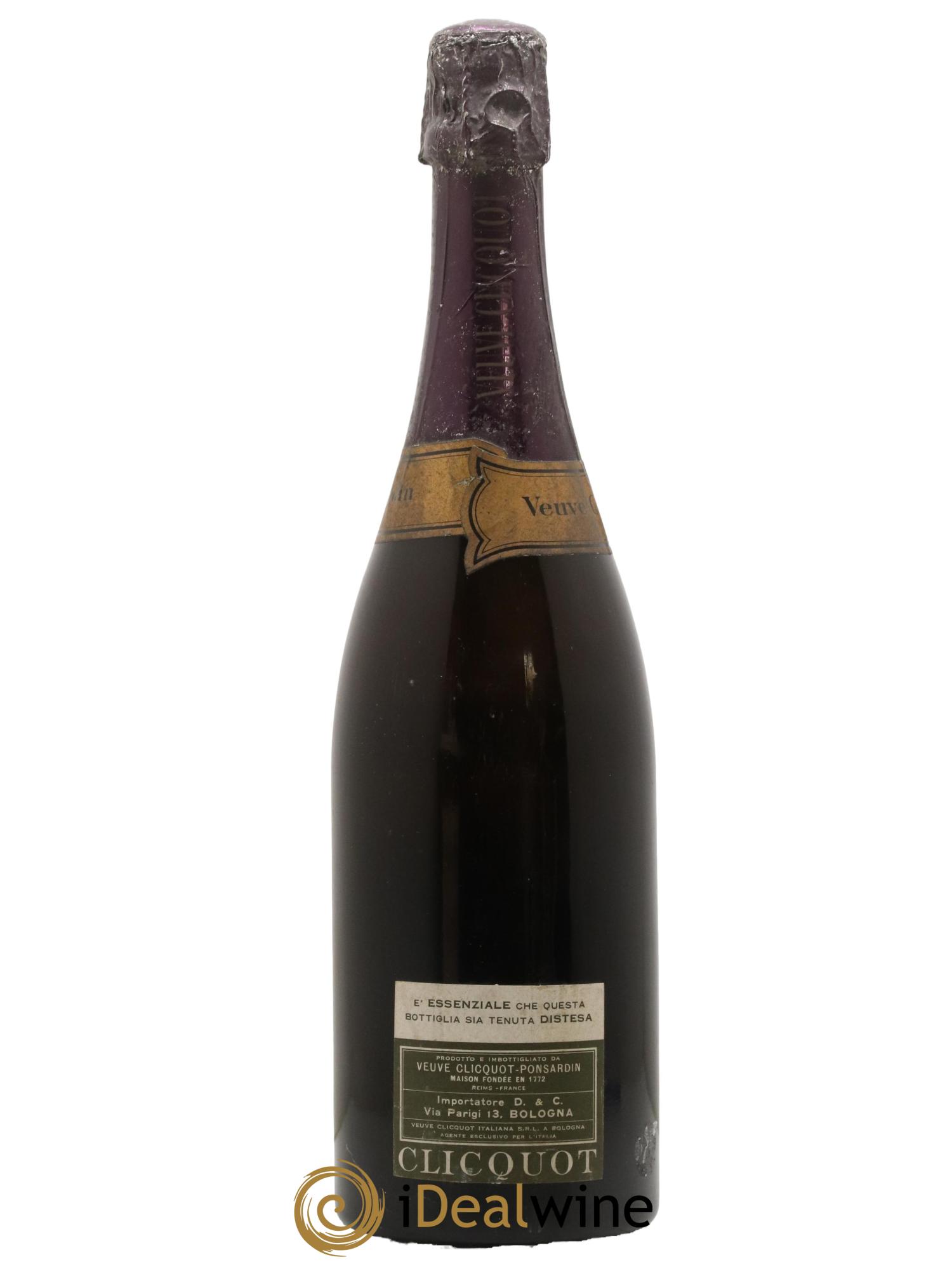 Vintage Rosé Veuve Clicquot  1966 - Lot de 1 bouteille - 1