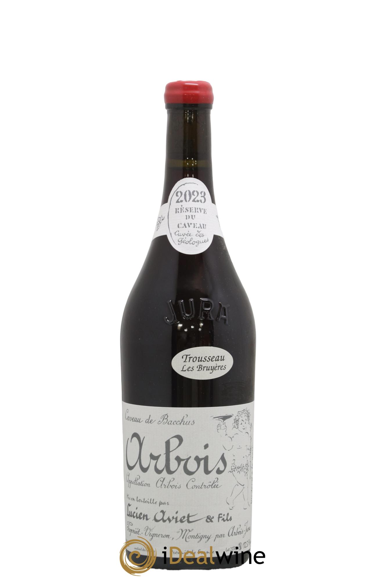 Arbois Trousseau Les Bruyères Cuvée des Géologues Lucien Aviet (Domaine) 2023 - Lot de 1 bouteille - 0