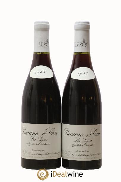 Beaune 1er Cru Les Sizies Leroy SA 1983 - Lot of 2 bottles - 0