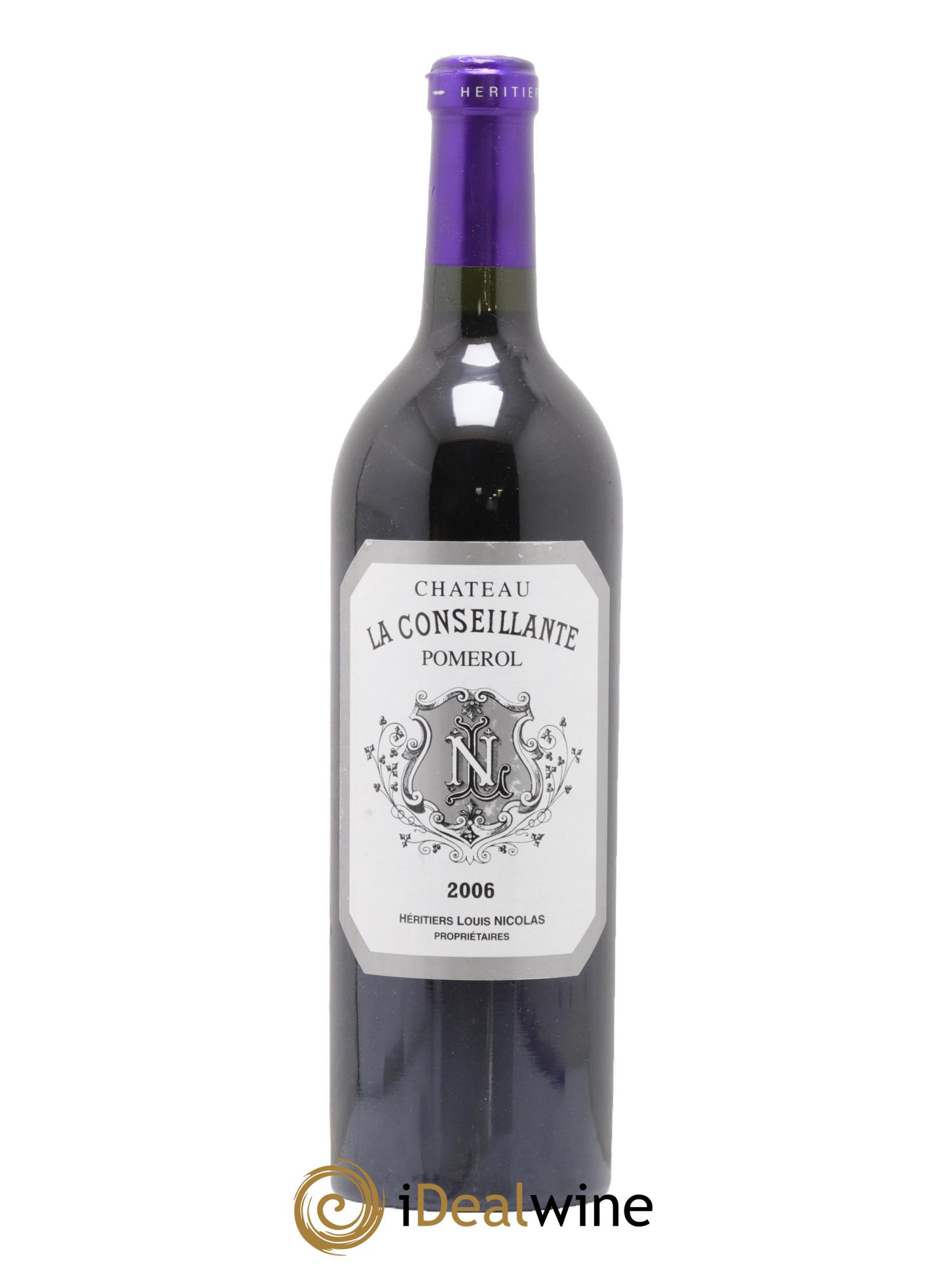 Château la Conseillante 2006 - Lot de 1 bouteille - 0