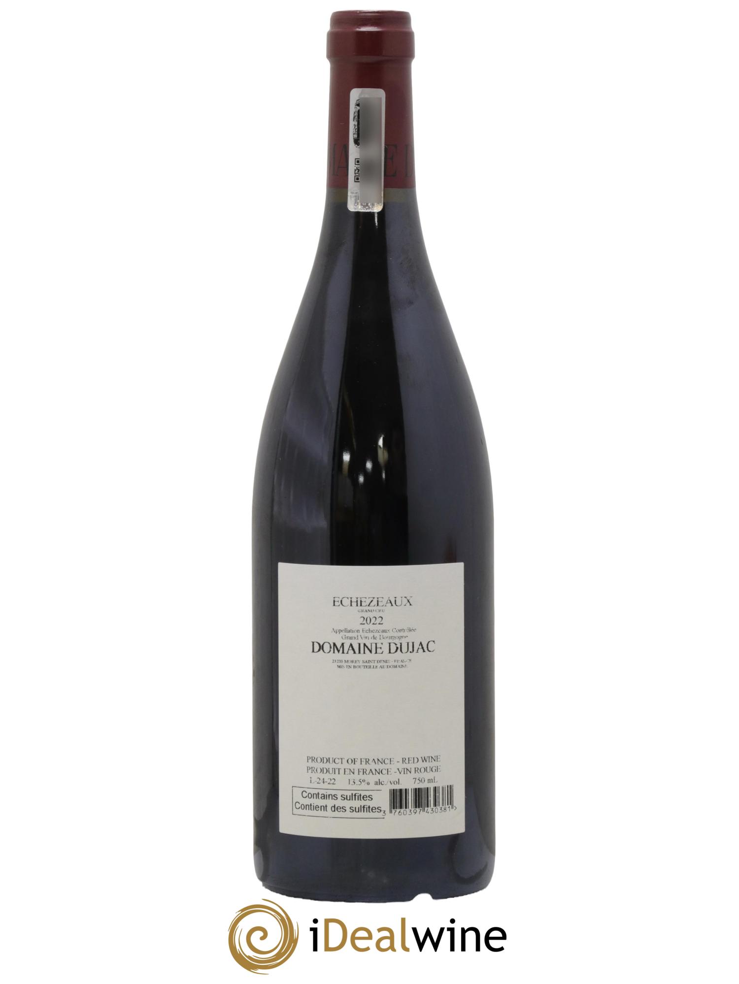 Echezeaux Grand Cru Dujac (Domaine) 2022 - Lot of 1 bottle - 1