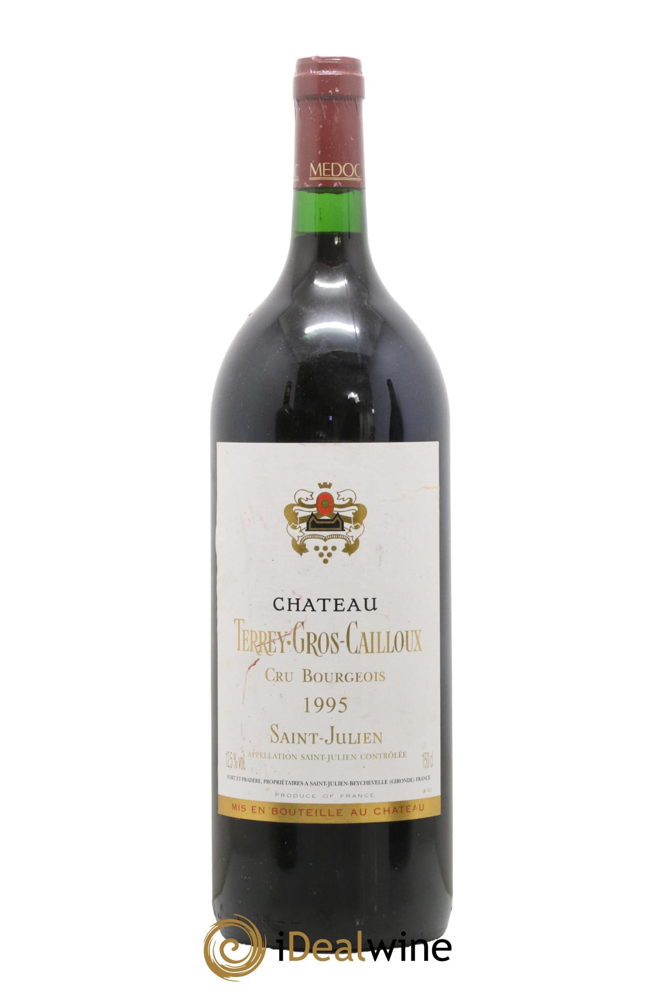 Château Terrey Gros Cailloux Cru Bourgeois 1995 - Lot de 1 magnum - 0