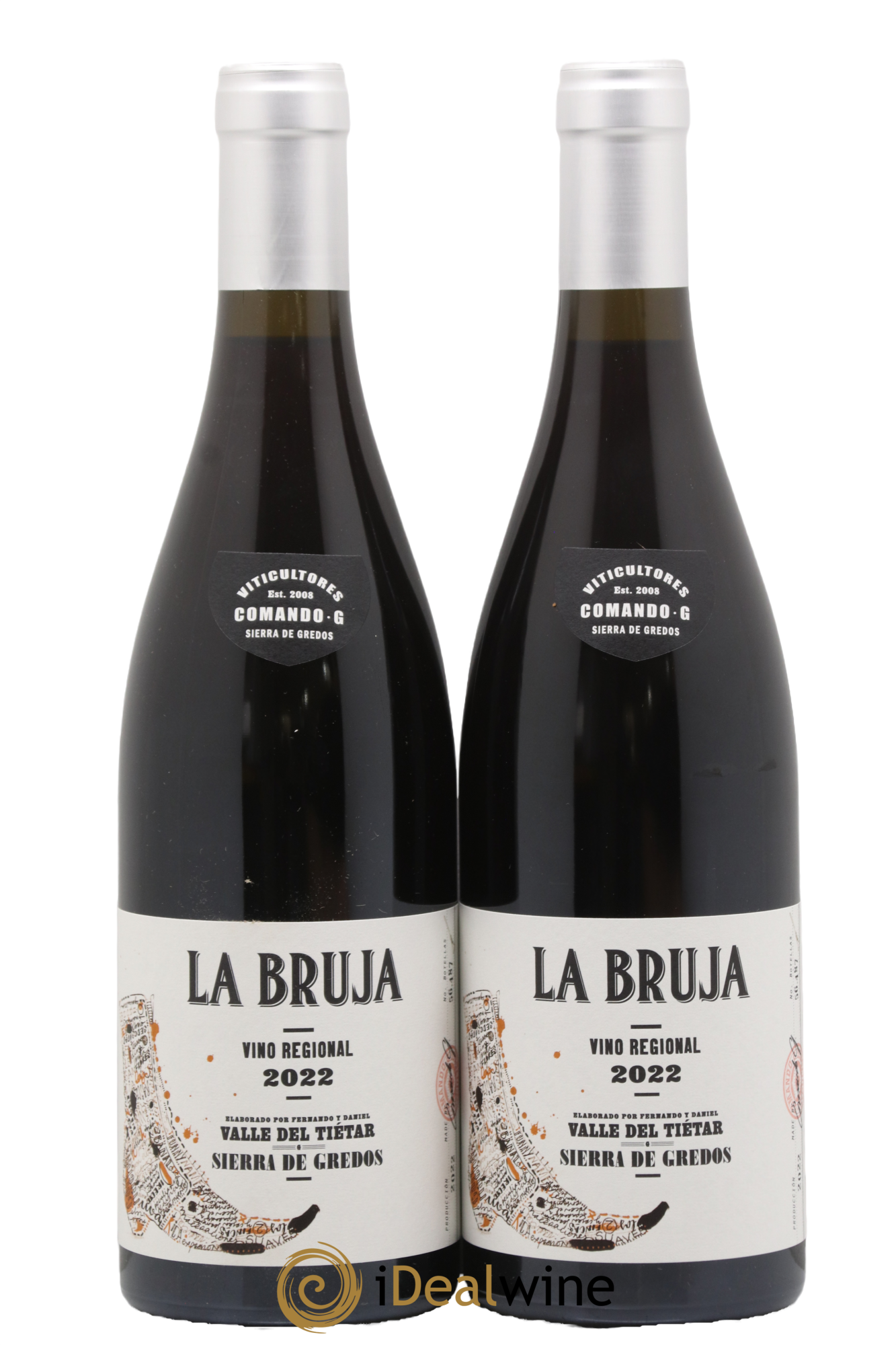 Vinos de Madrid DO Comando G La Bruja de Rozas 2022 - Lot of 2 bottles - 0