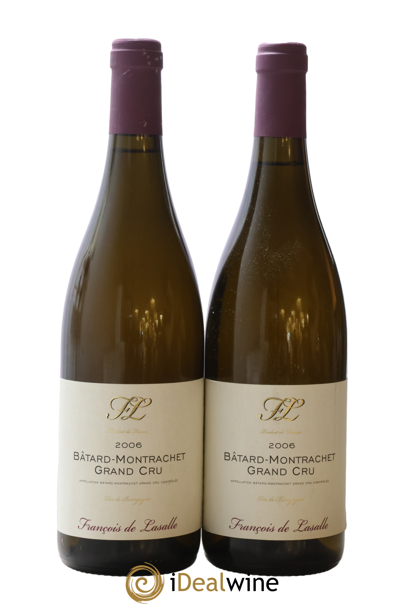 Bâtard-Montrachet Grand Cru François de Lasalle 2006 - Lot de 2 bouteilles - 0