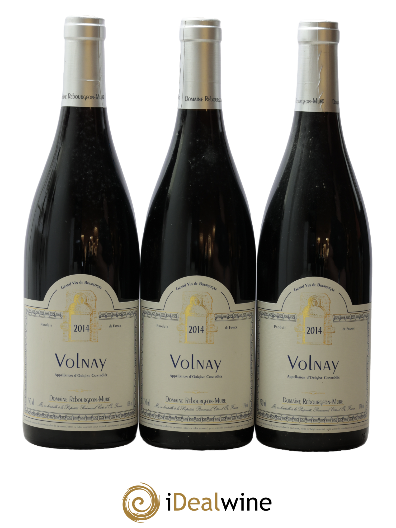 Volnay Rebourgeon-Mure 2014 - Lot de 3 bouteilles - 0