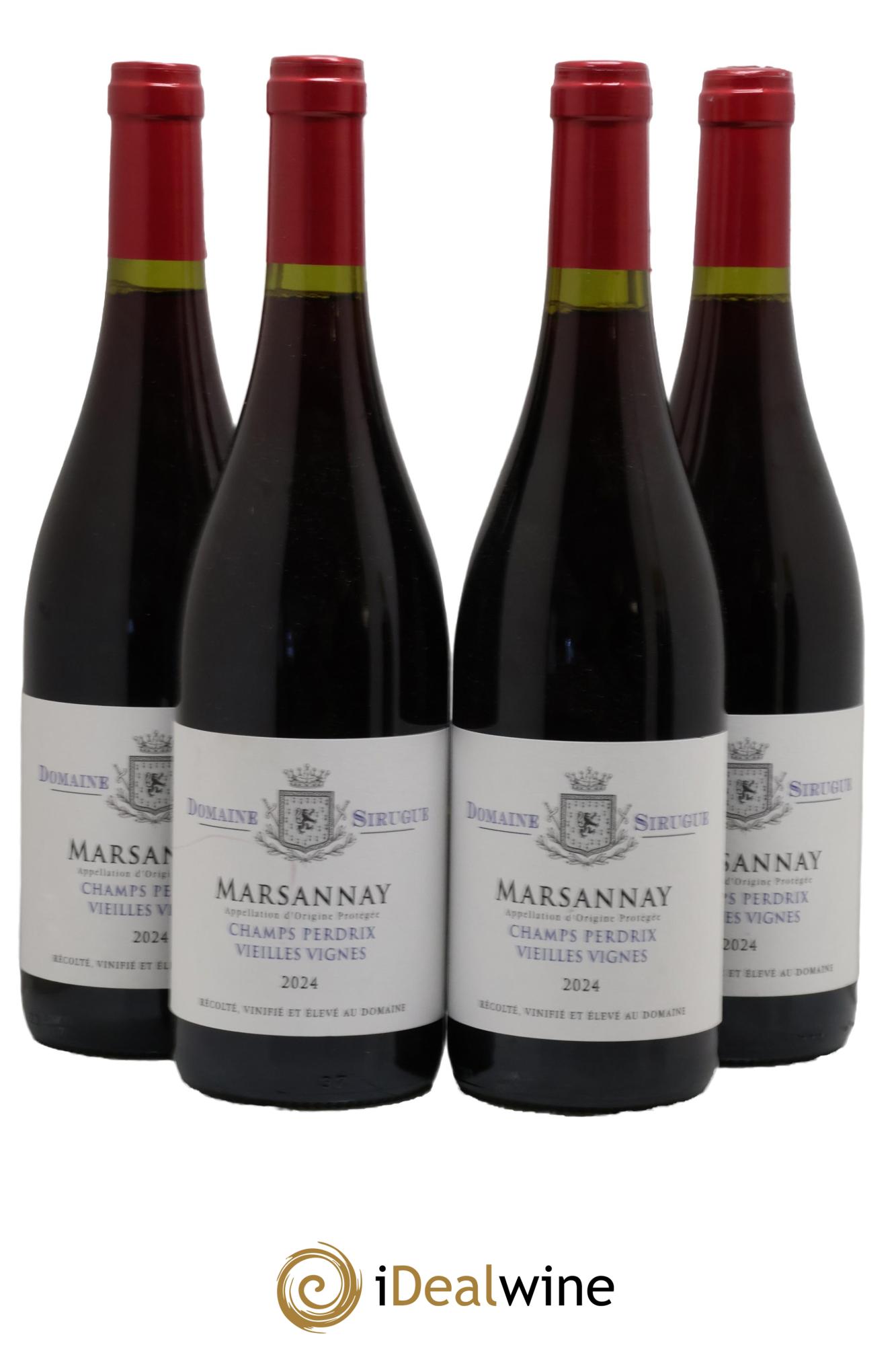 Marsannay Vieilles Vignes Les Champs Perdrix Sirugues 2024 - Lot de 4 bouteilles - 0