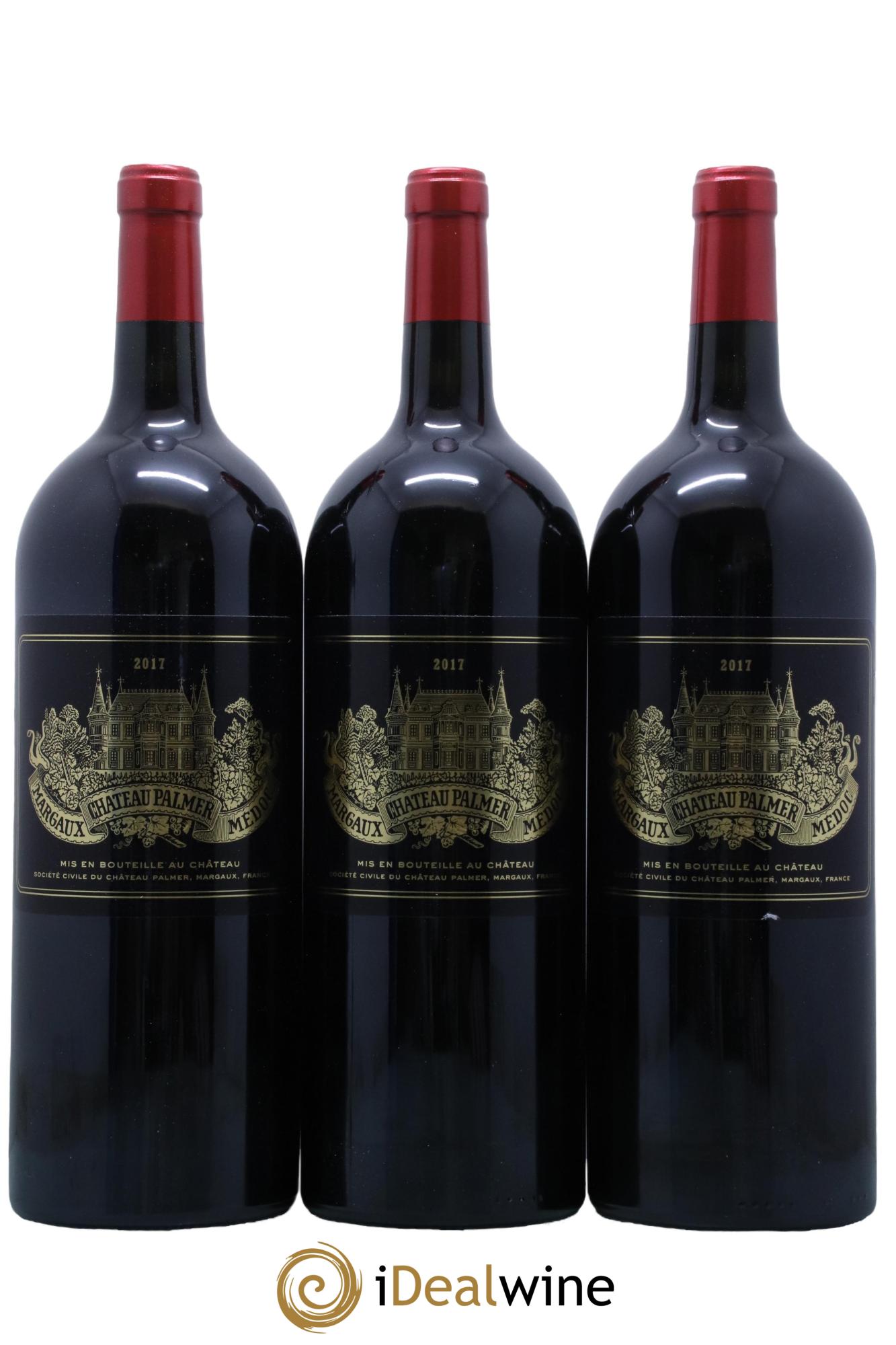 Château Palmer 3ème Grand Cru Classé 2017 - Lot of 6 magnums - 1