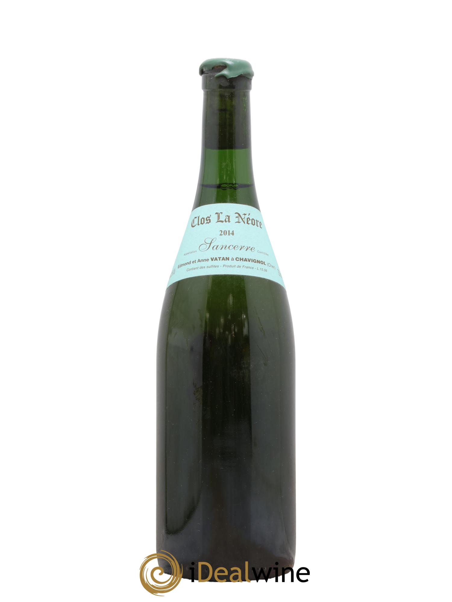 Sancerre Clos la Neore Edmond Vatan 2014 - Lot de 1 bouteille - 0