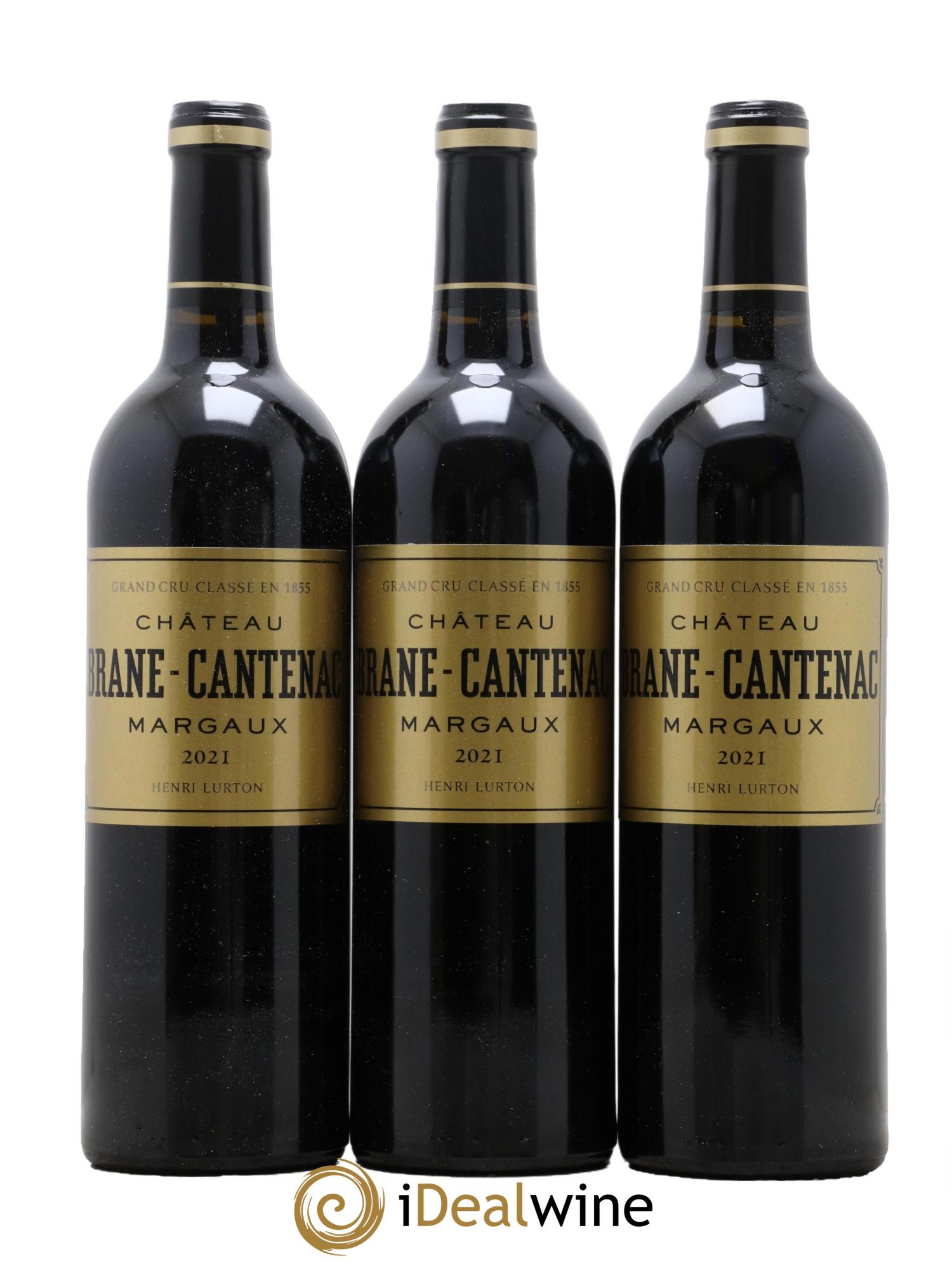 Château Brane Cantenac 2ème Grand Cru Classé 2021 - Lot de 6 bouteilles - 2