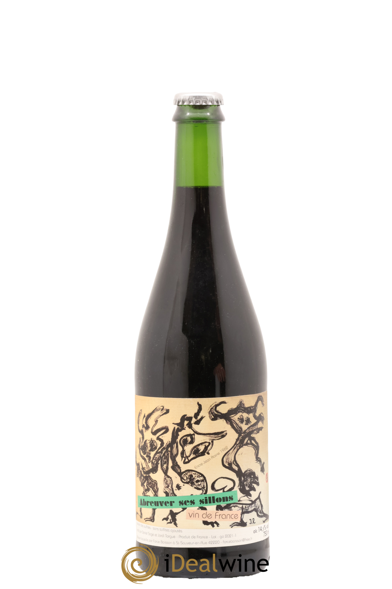 Vin de France Abreuver ses sillons Daniel Sage 2020 - Posten von 1 Flasche - 0