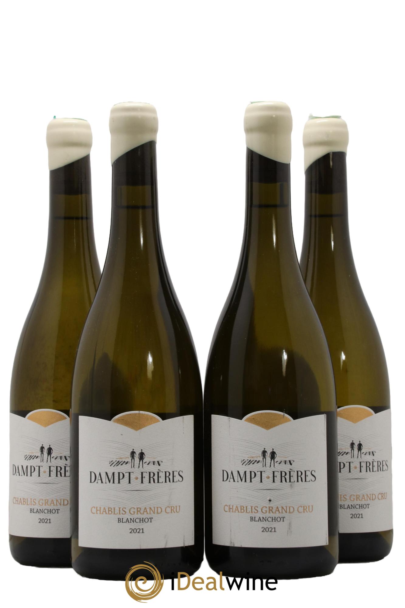 Chablis Grand Cru Blanchot Dampt Frères 2021 - Lot de 4 bouteilles - 0