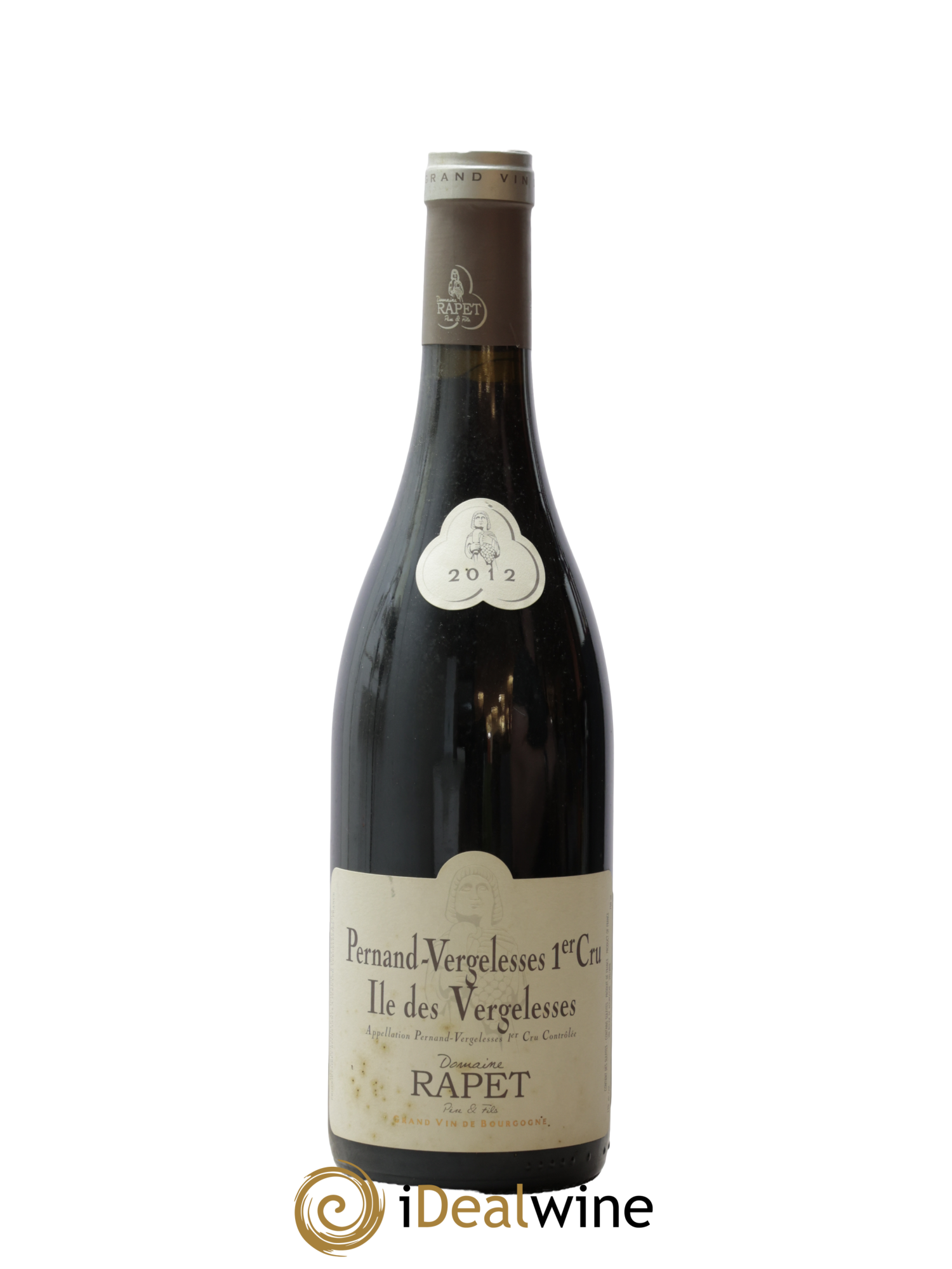 Pernand-Vergelesses 1er Cru Ile de Vergelesses Rapet Père & Fils 2012 - Lot de 1 bouteille - 0