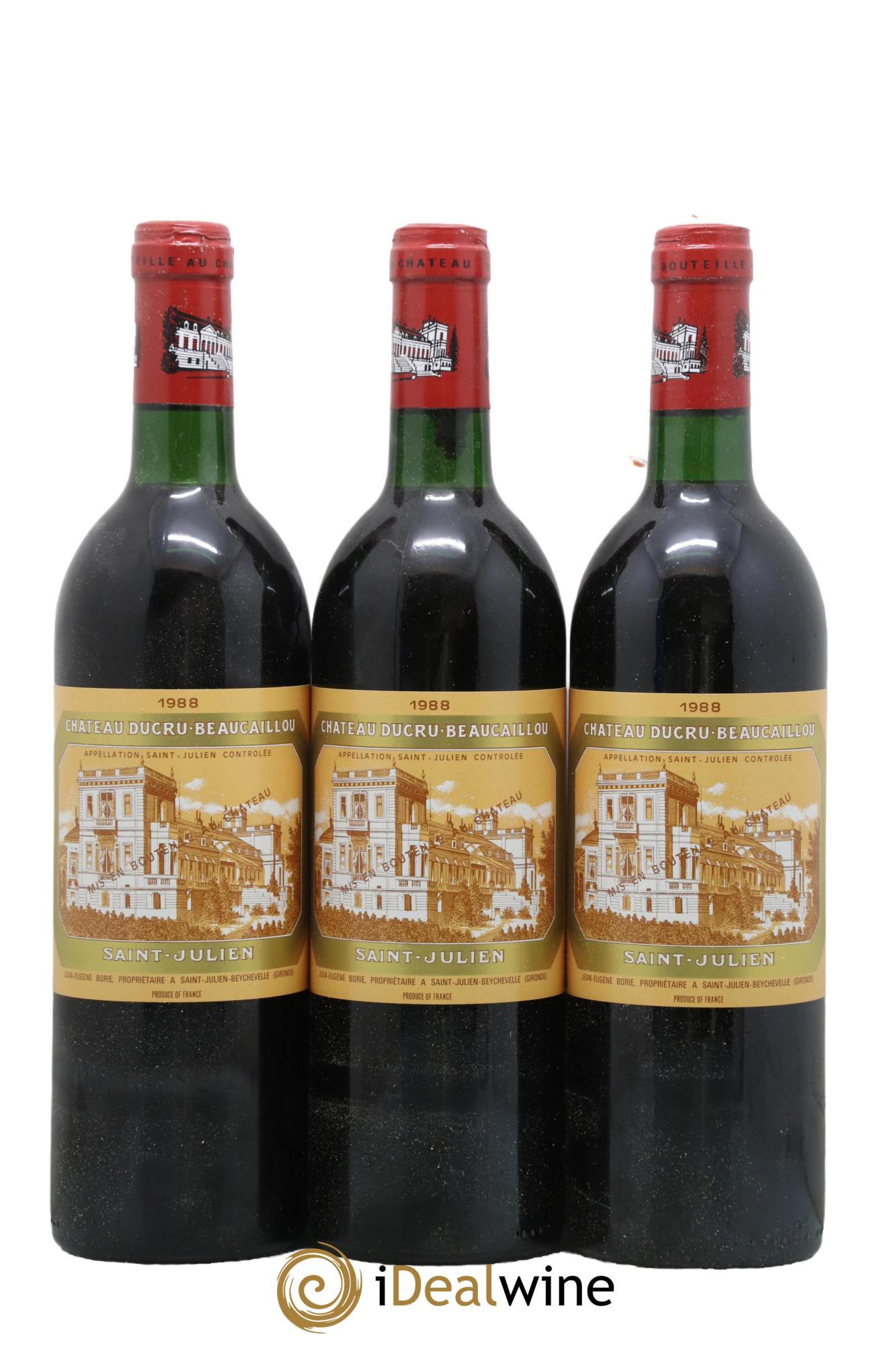 Château Ducru Beaucaillou 2ème Grand Cru Classé 1988 - Posten von 12 Flaschen - 4