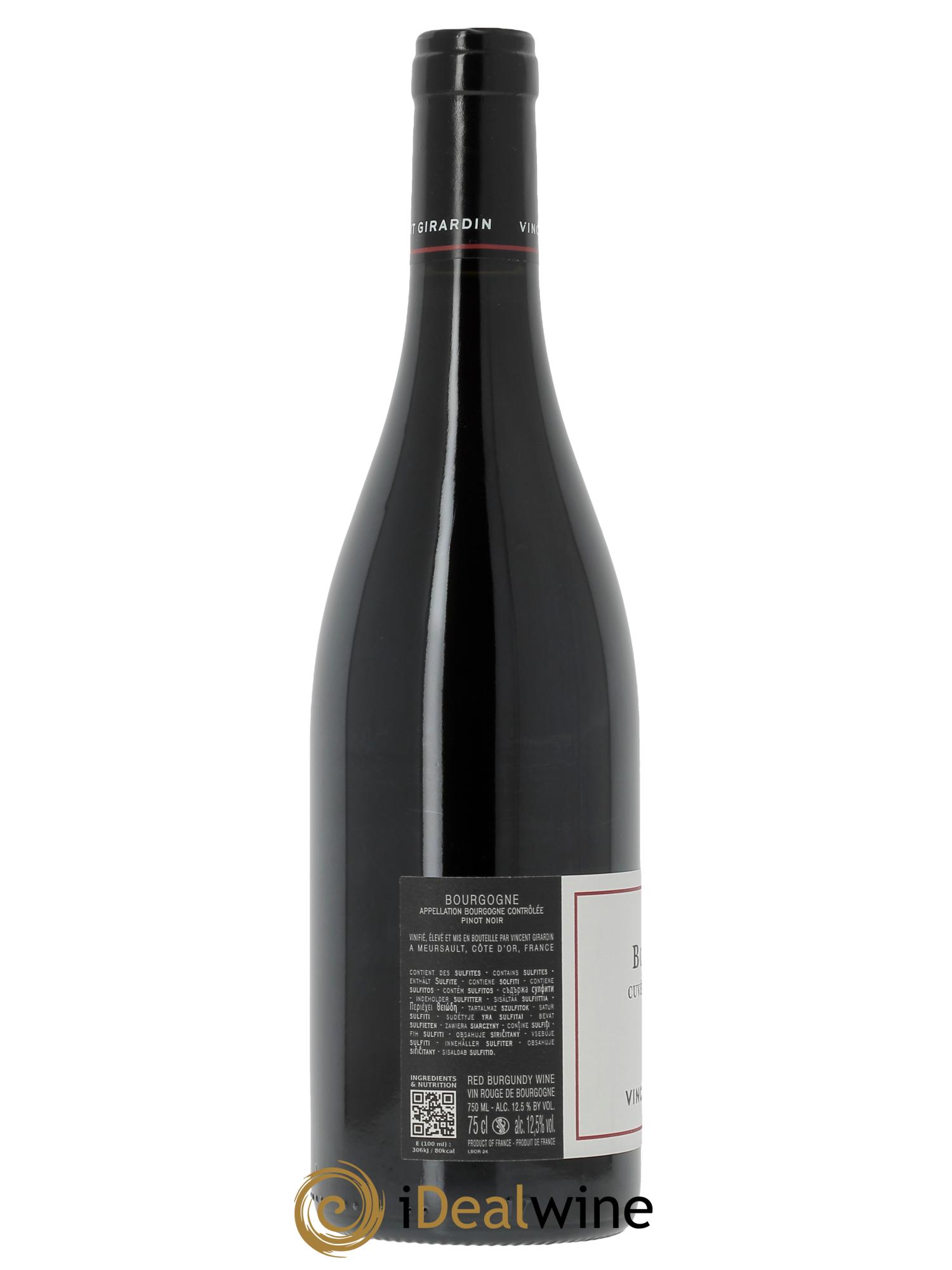 Bourgogne Pinot noir Cuvée Saint Vincent Vincent Girardin (Domaine)  2024 - Lotto di 1 bottiglia - 1