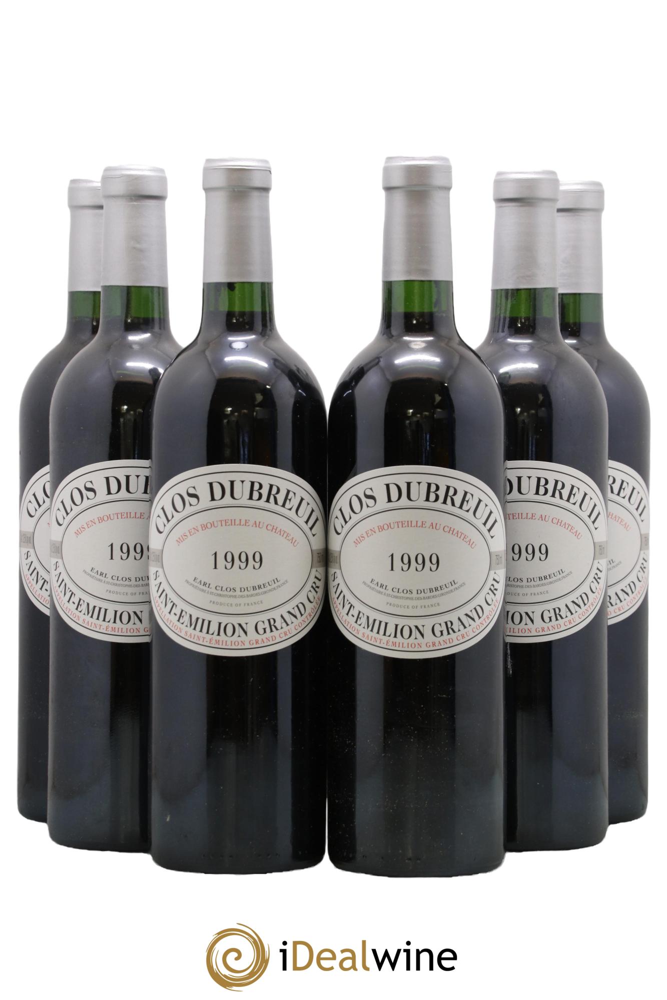 Clos Dubreuil Grand Cru Classé 1999 - Lot of 6 bottles - 0
