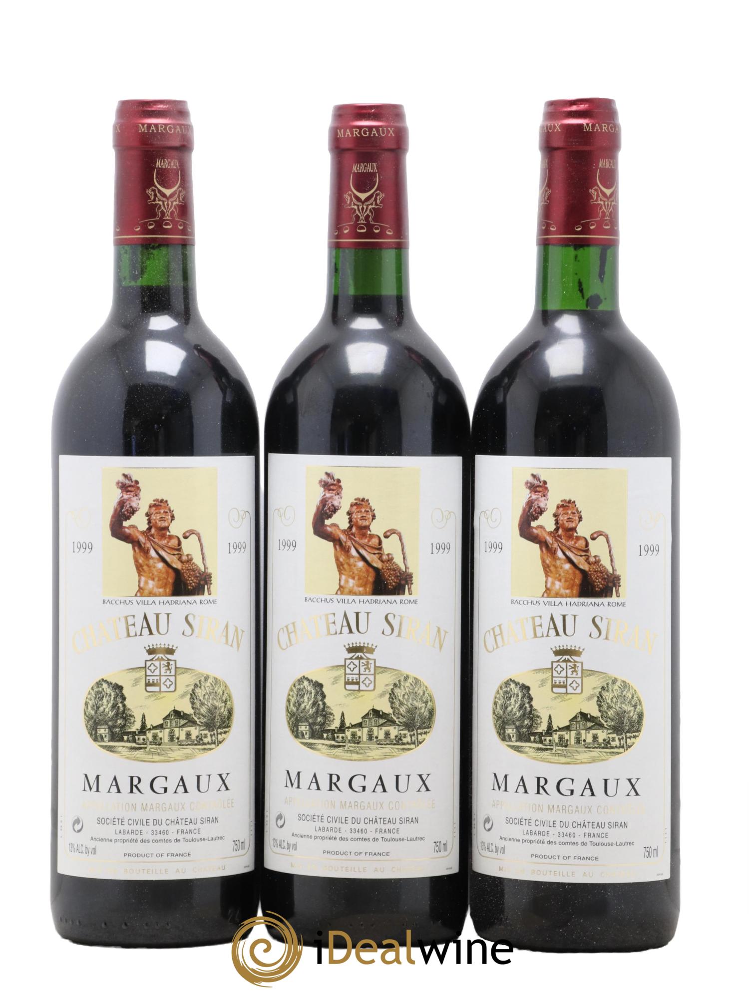 Château Siran 1999 - Lot de 6 bouteilles - 2
