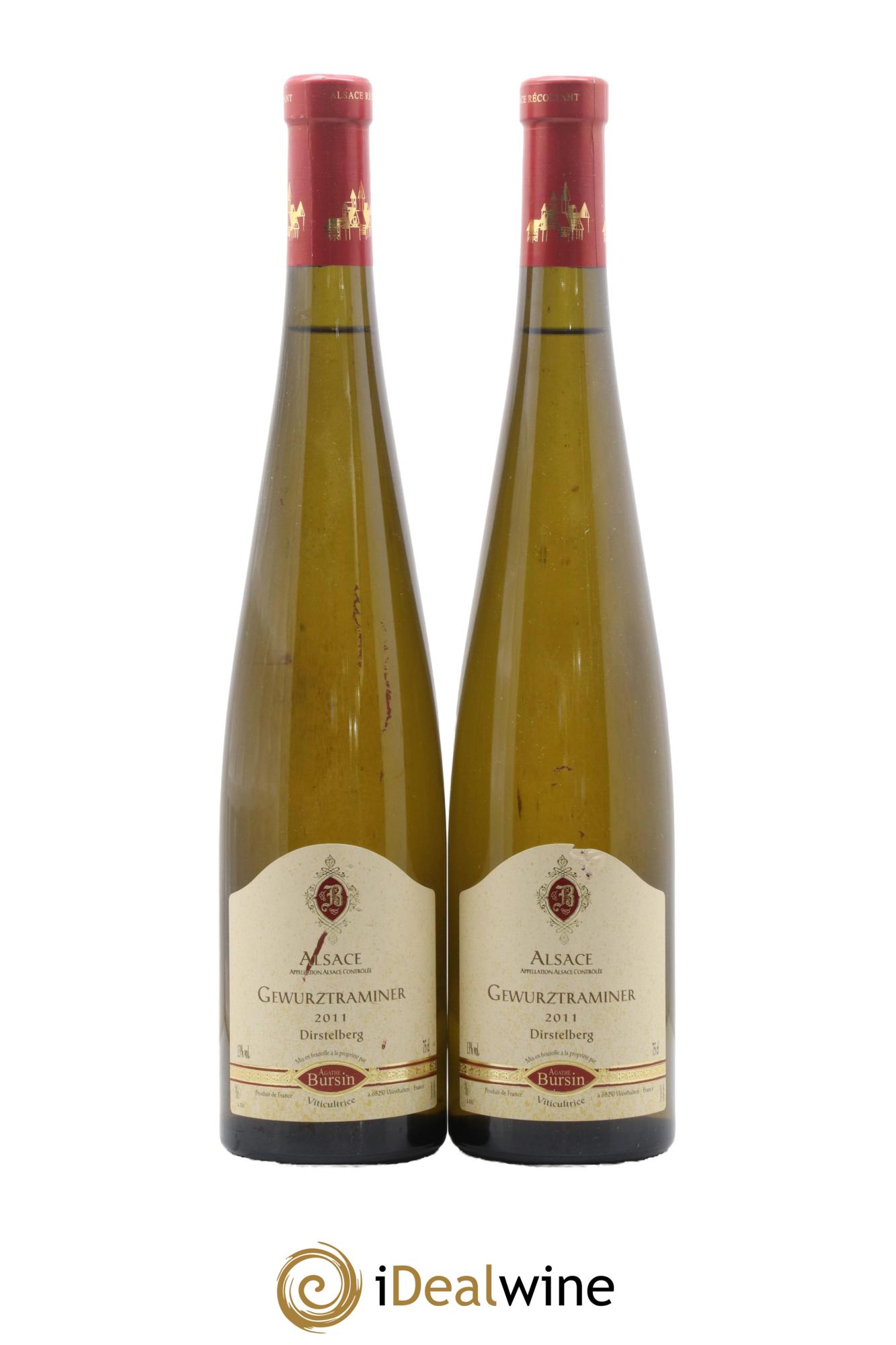 Alsace Gewurztraminer Dirstelberg Agathe Bursin 2011 - Lot of 2 bottles - 0