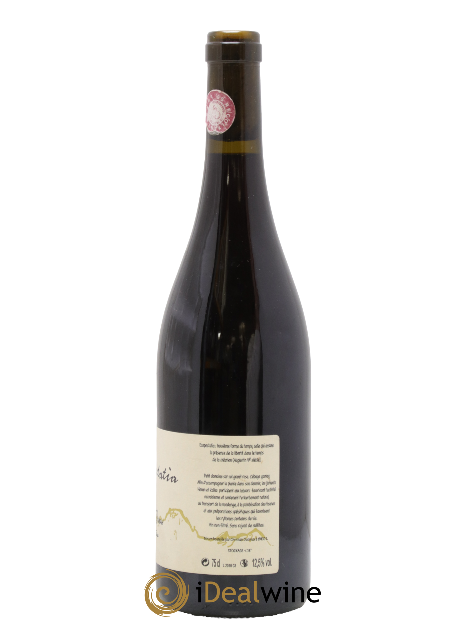 Beaujolais Christian Ducroux Expectatia 2019 - Lotto di 1 bottiglia - 1