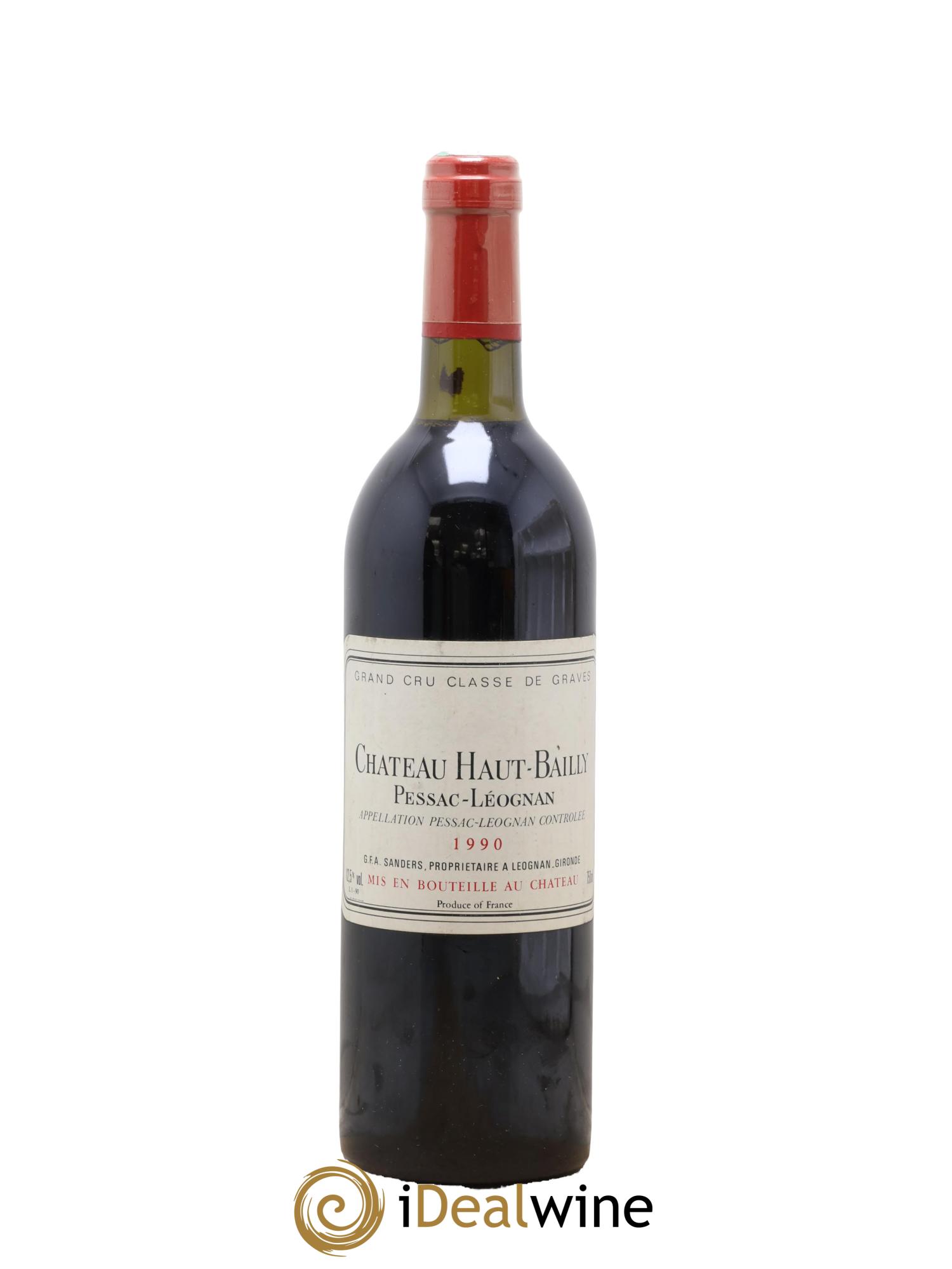 Château Haut-Bailly Cru Classé de Graves 1990 - Lot of 1 bottle - 0