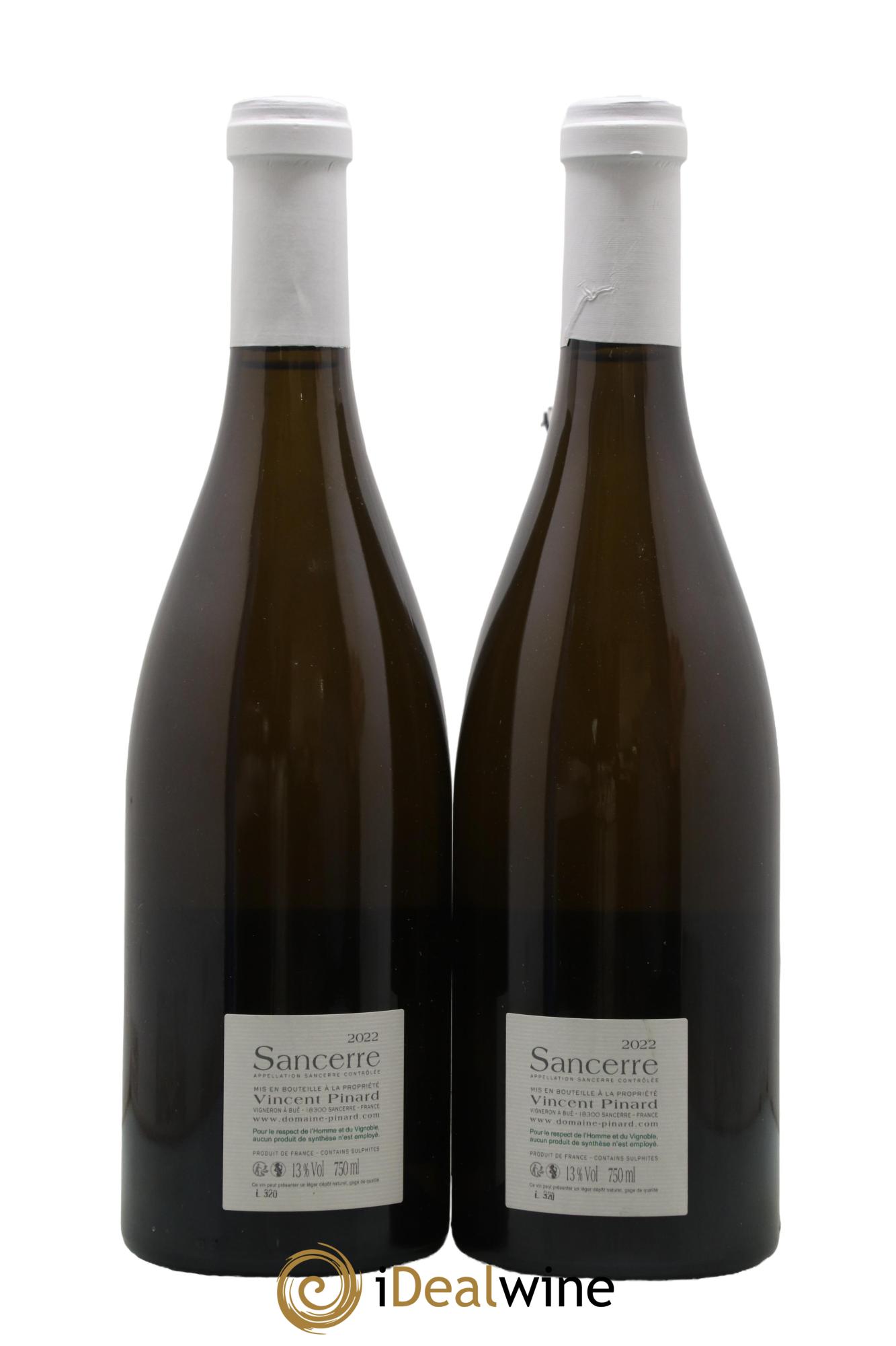 Sancerre Chêne Marchand Vincent Pinard 2022 - Lot de 2 bouteilles - 1