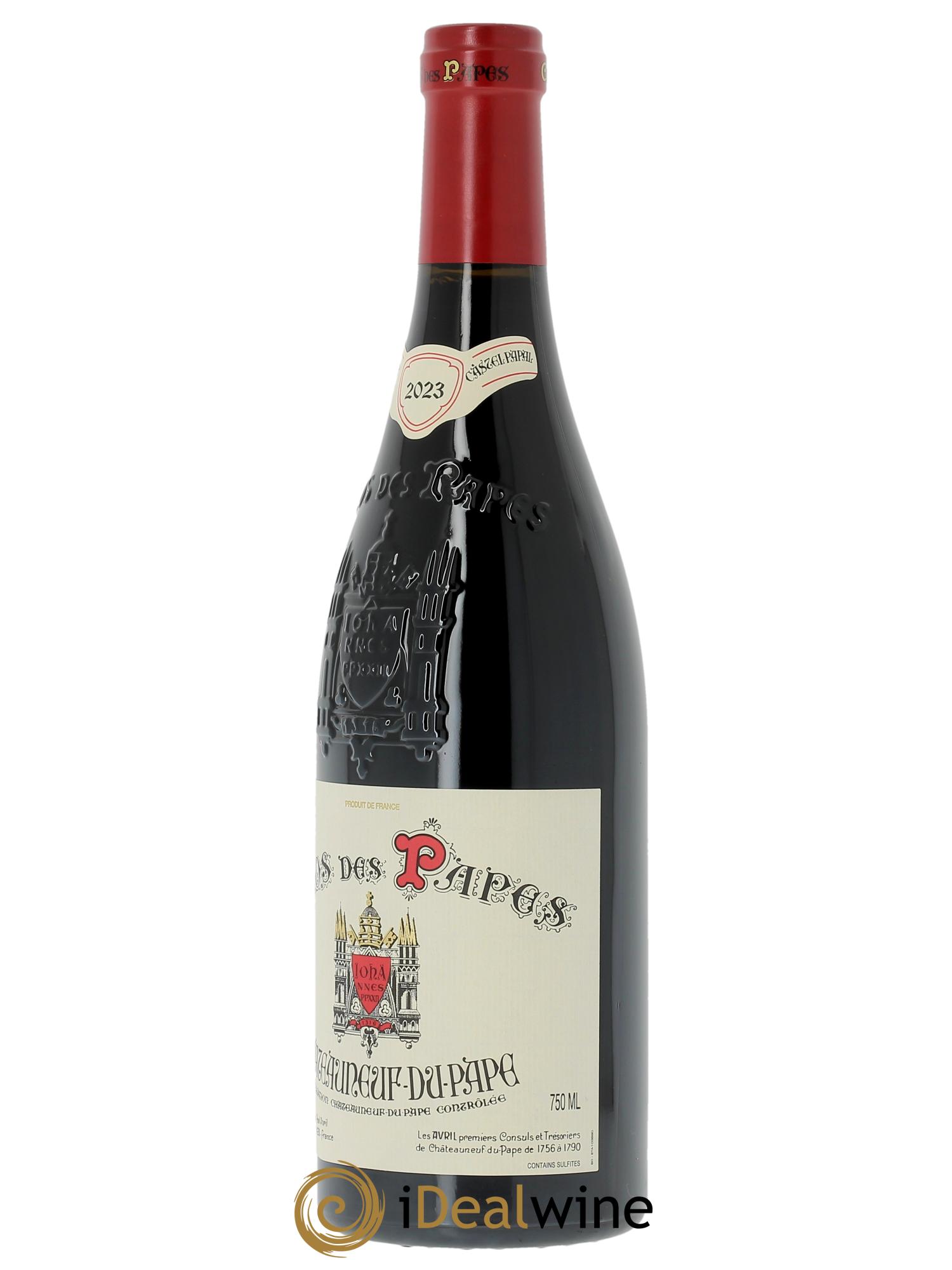 Châteauneuf-du-Pape Clos des Papes - Paul Avril  2023 - Lot de 1 bouteille - 1