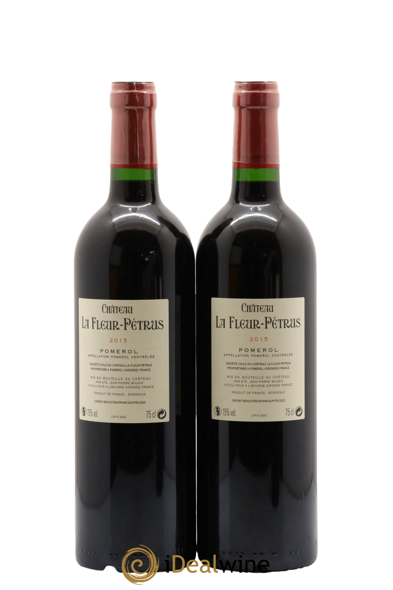 Château la Fleur Petrus 2015 - Posten von 2 Flaschen - 1