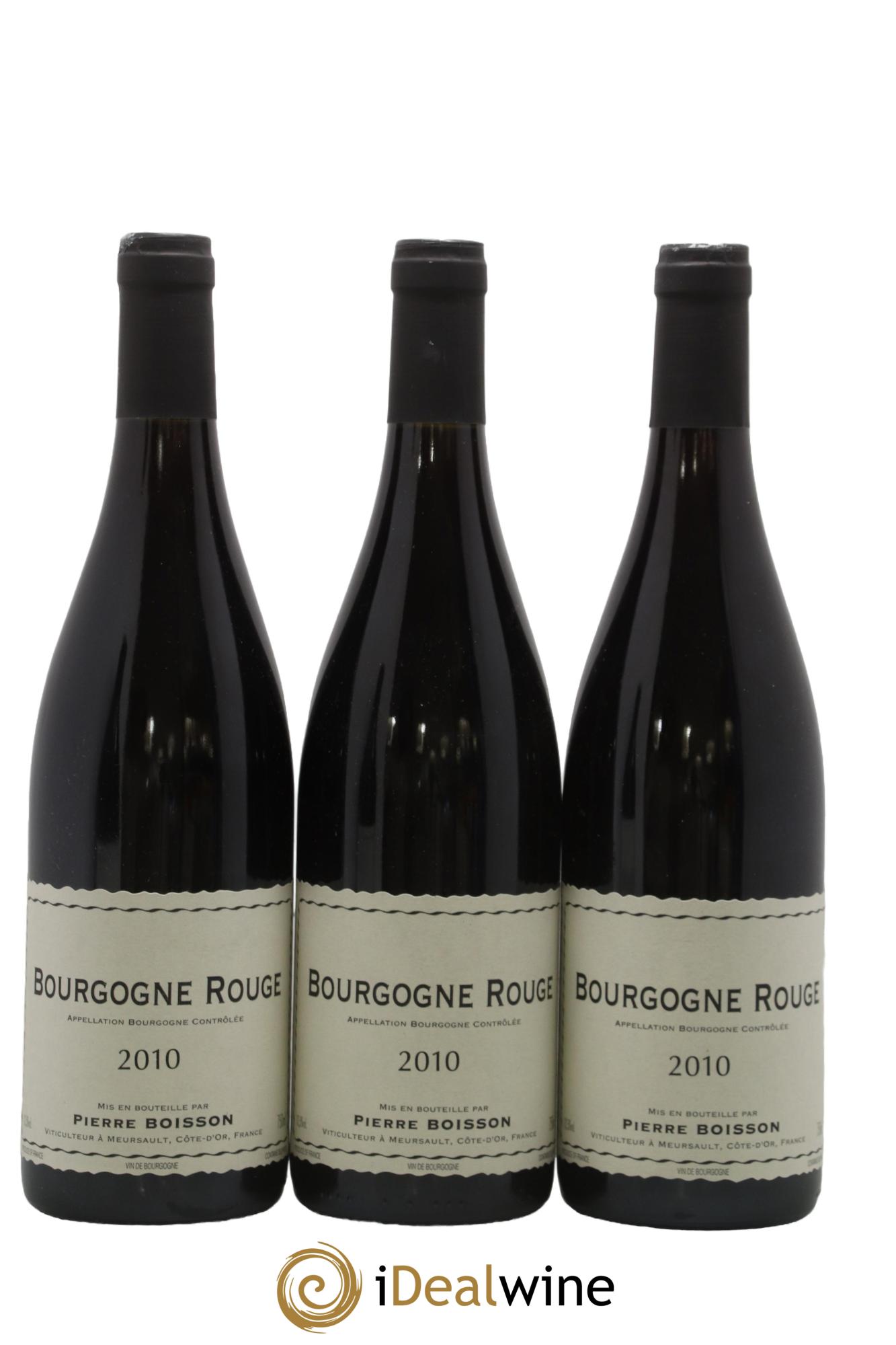 Bourgogne Pierre Boisson (Domaine) 2010 - Posten von 3 Flaschen - 0