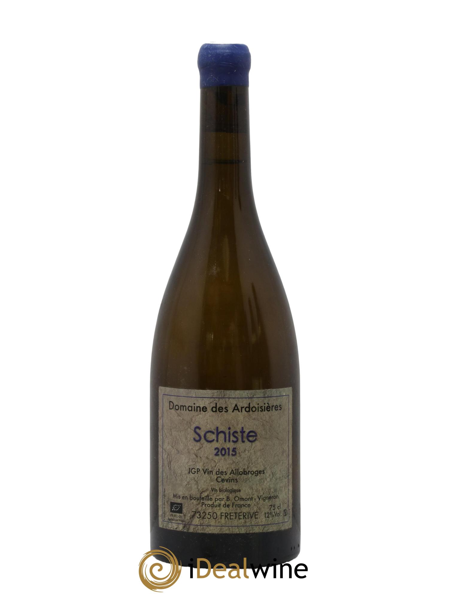 Vin des Allobroges Cevins Schiste Ardoisières (Domaine des) 2015 - Lot de 1 bouteille - 0