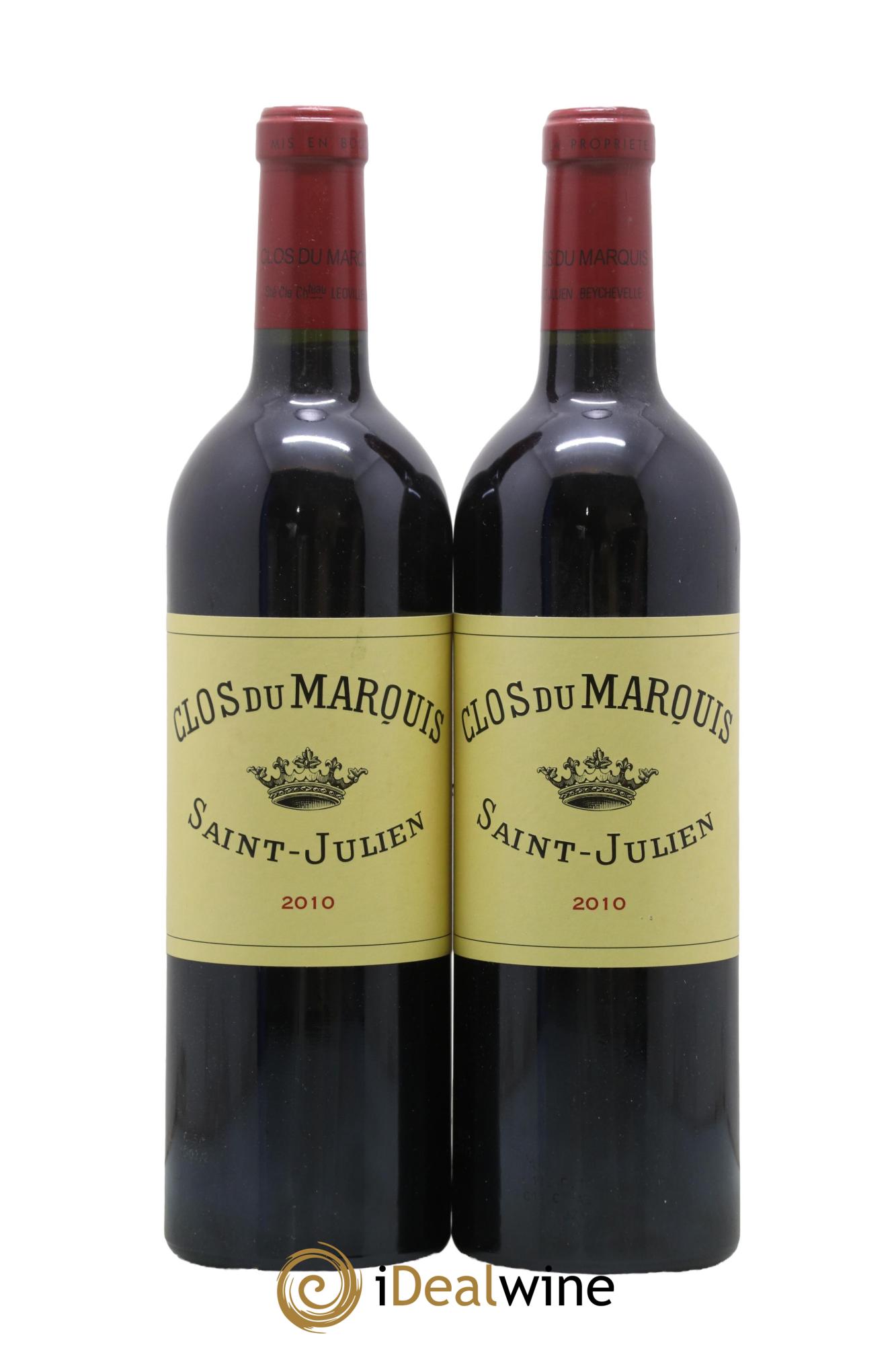 Clos du Marquis 2010 - Lot de 2 bouteilles - 0