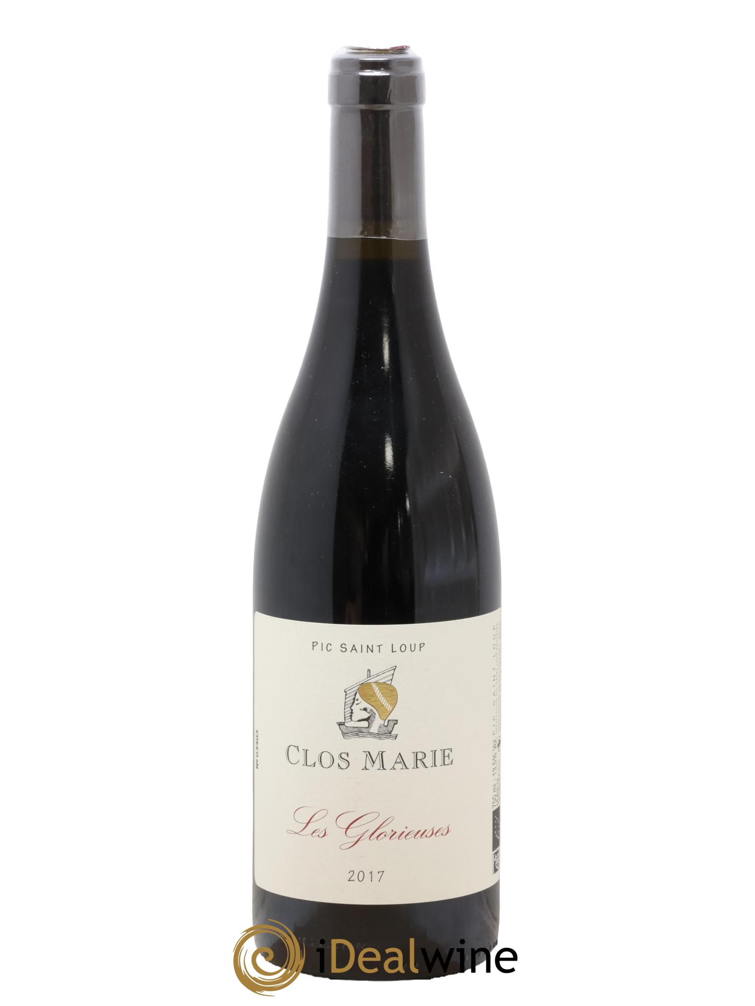 Coteaux du Languedoc Pic Saint-Loup Clos Marie Les Glorieuses Christophe Peyrus et Françoise Julien 2017 - Lot de 1 bouteille - 0