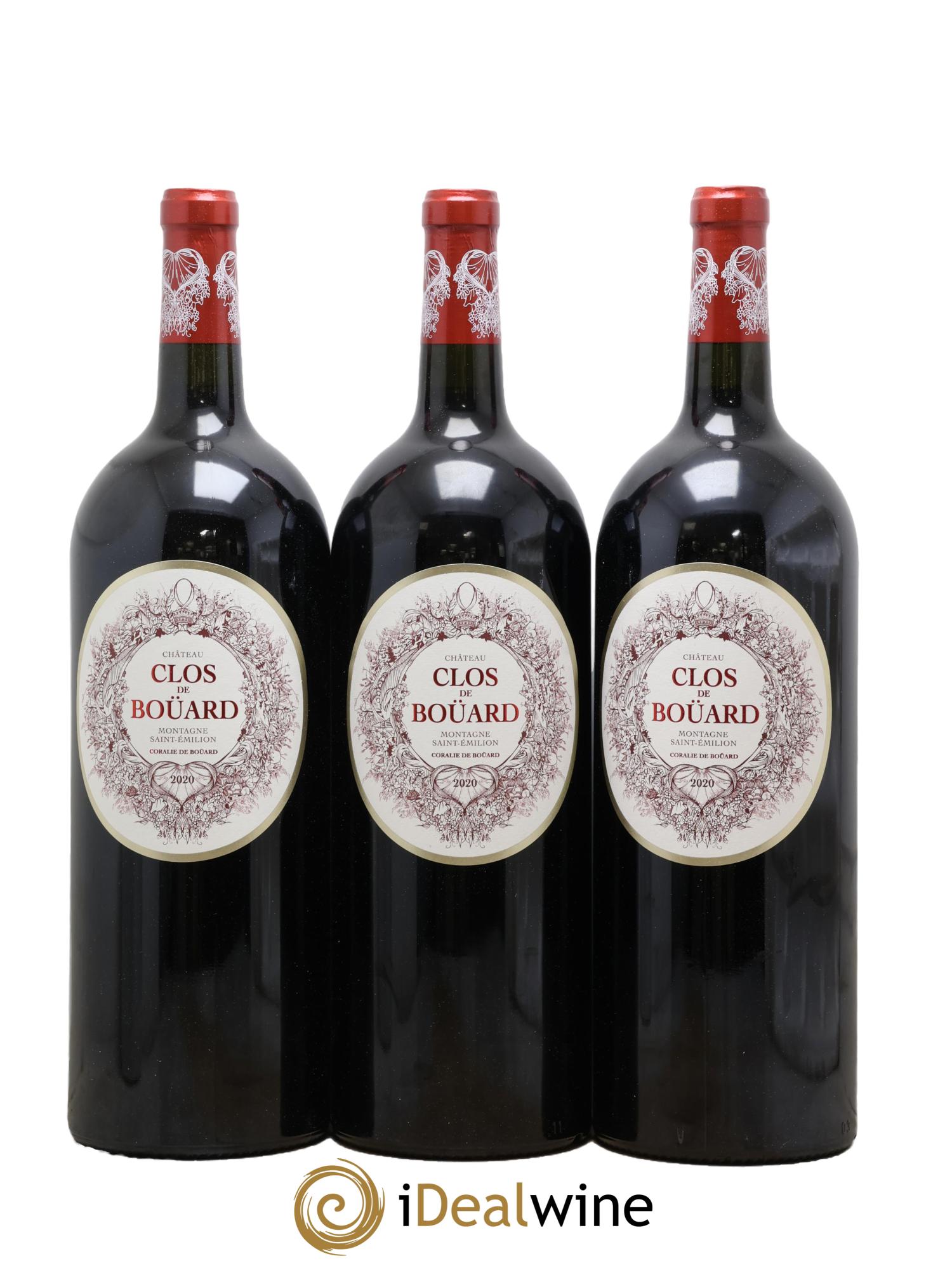 Château Clos de Boüard 2020 - Lot de 3 magnums - 0