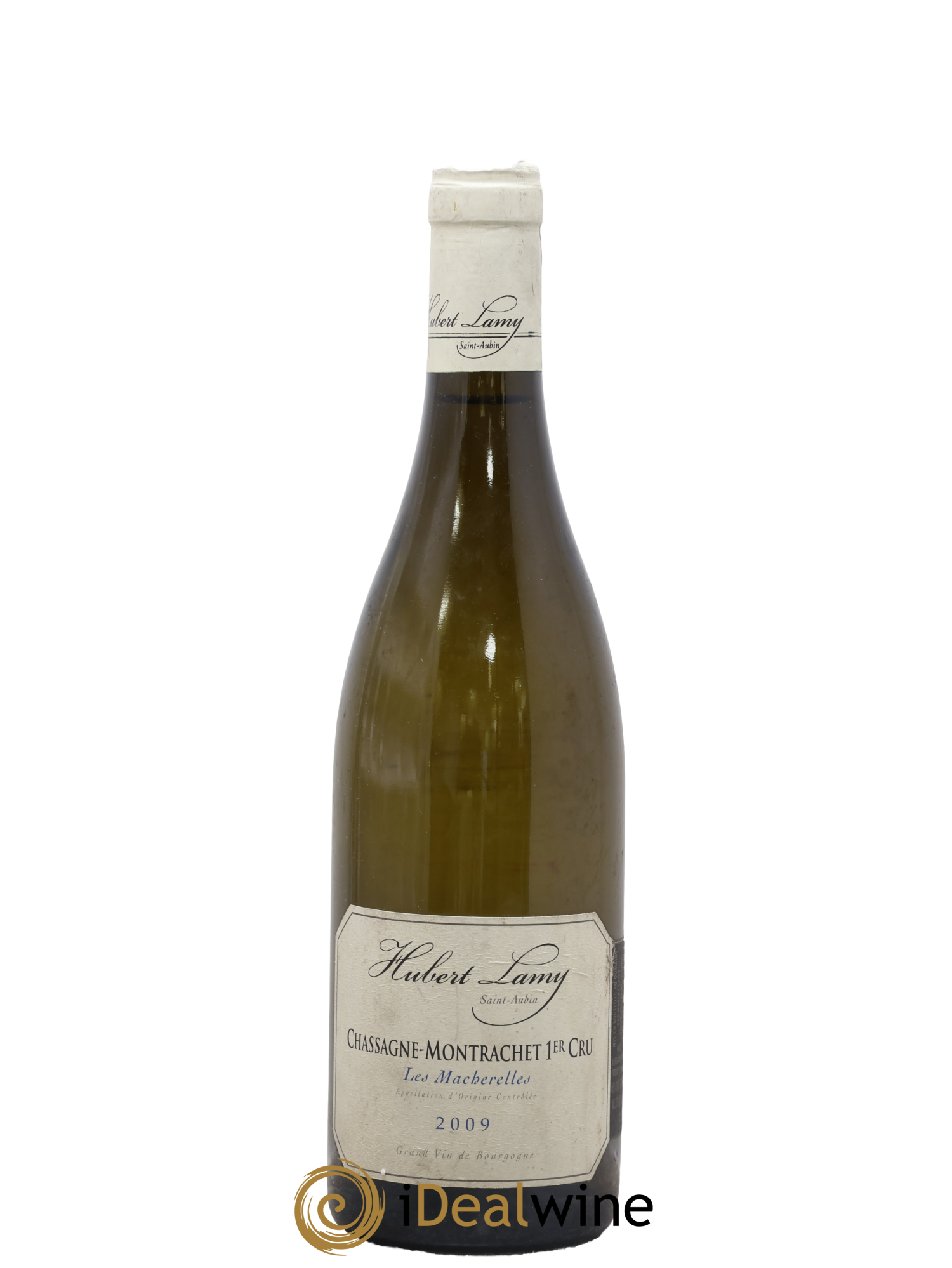 Chassagne-Montrachet 1er Cru Les Macherelles Hubert Lamy 2009 - Lot de 1 bouteille - 0